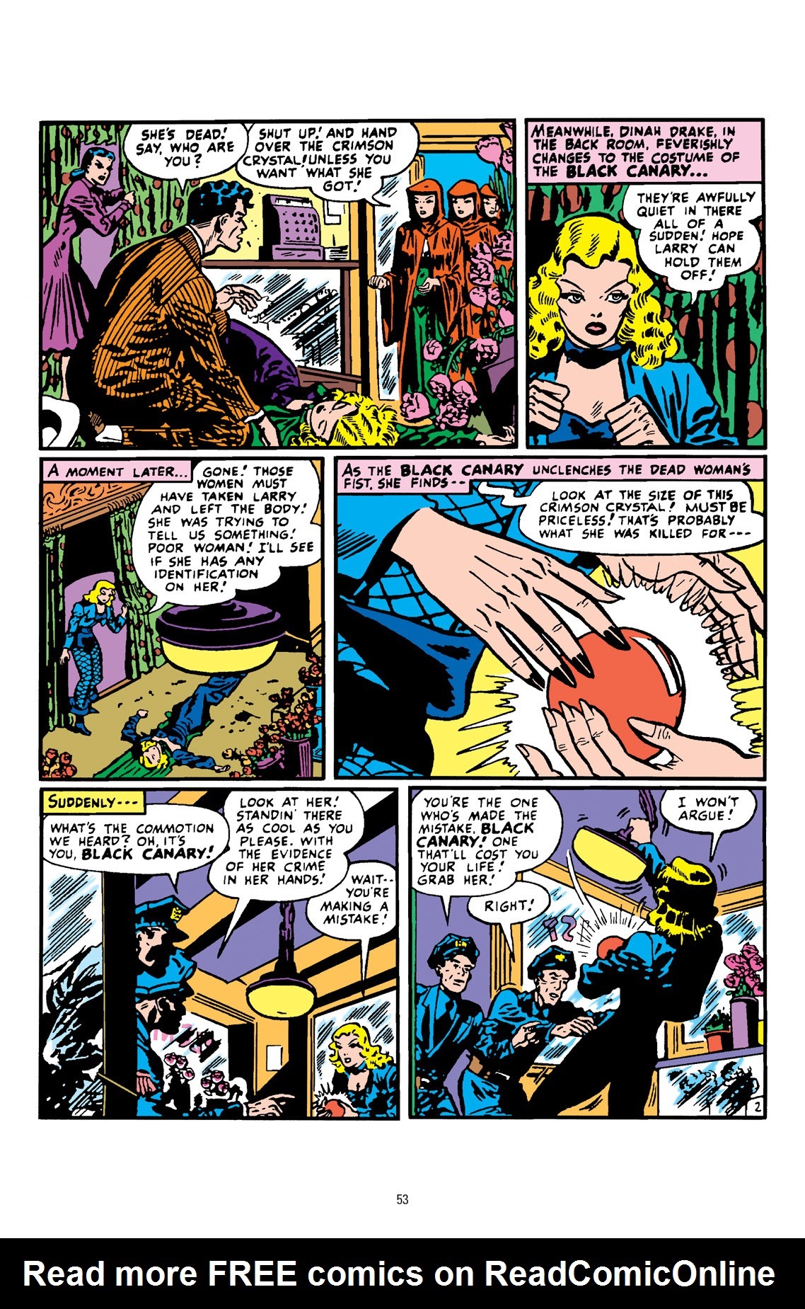 Read online The Black Canary: Bird of Prey comic -  Issue # TPB (Part 1) - 53