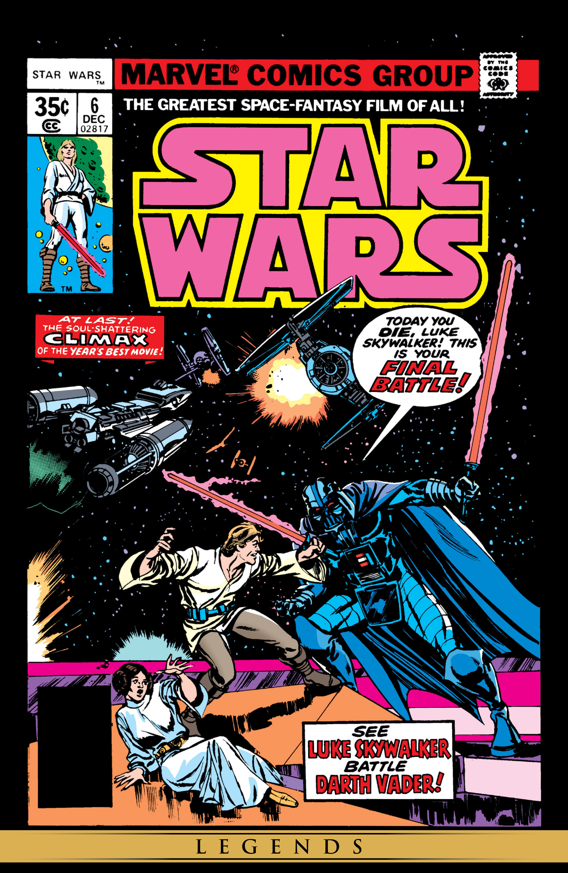 Read online Star Wars (1977) comic -  Issue #6 - 1