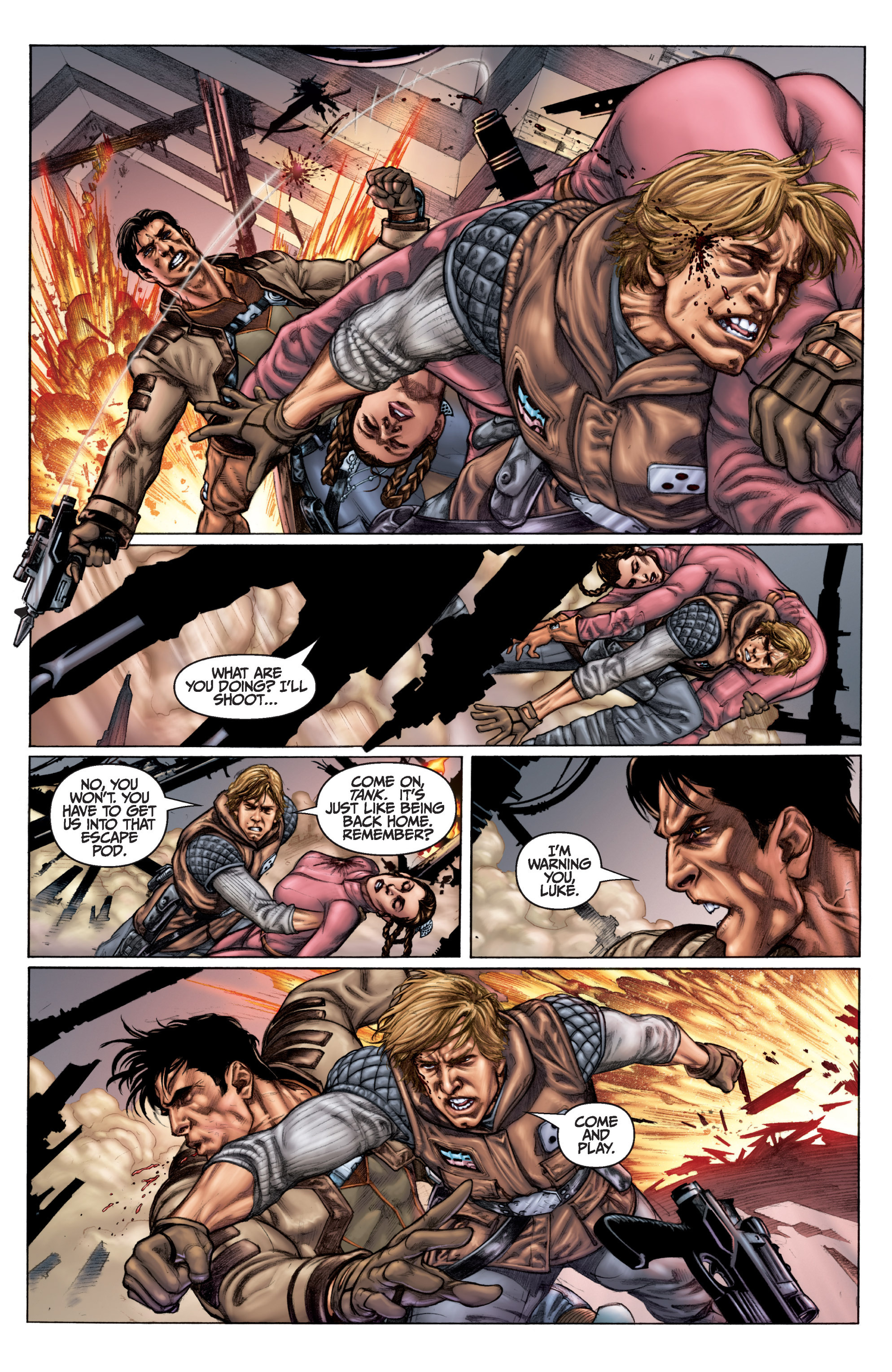 Read online Star Wars: Rebellion comic -  Issue #5 - 9