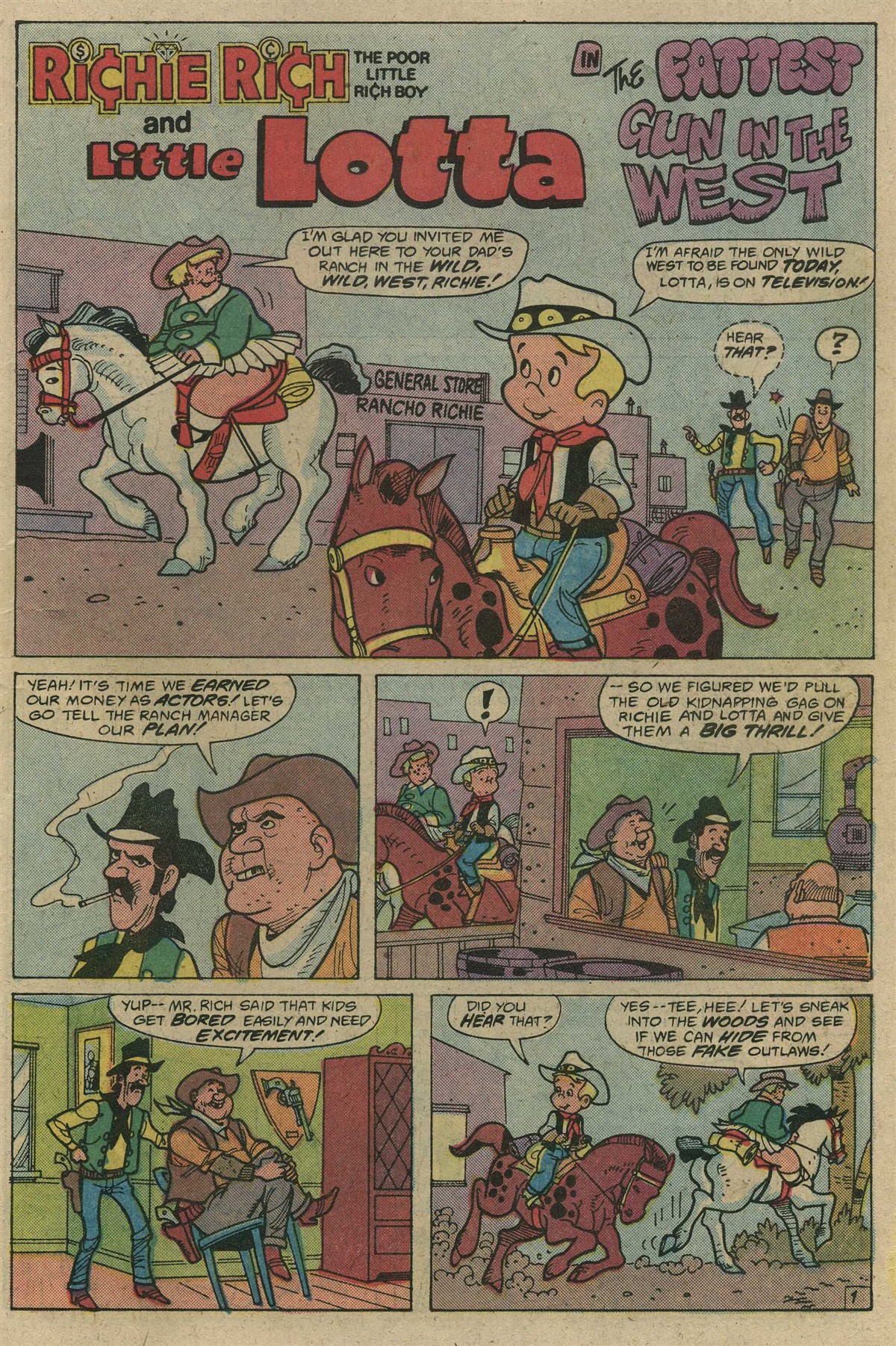 Read online Richie Rich & His Girl Friends comic -  Issue #2 - 17