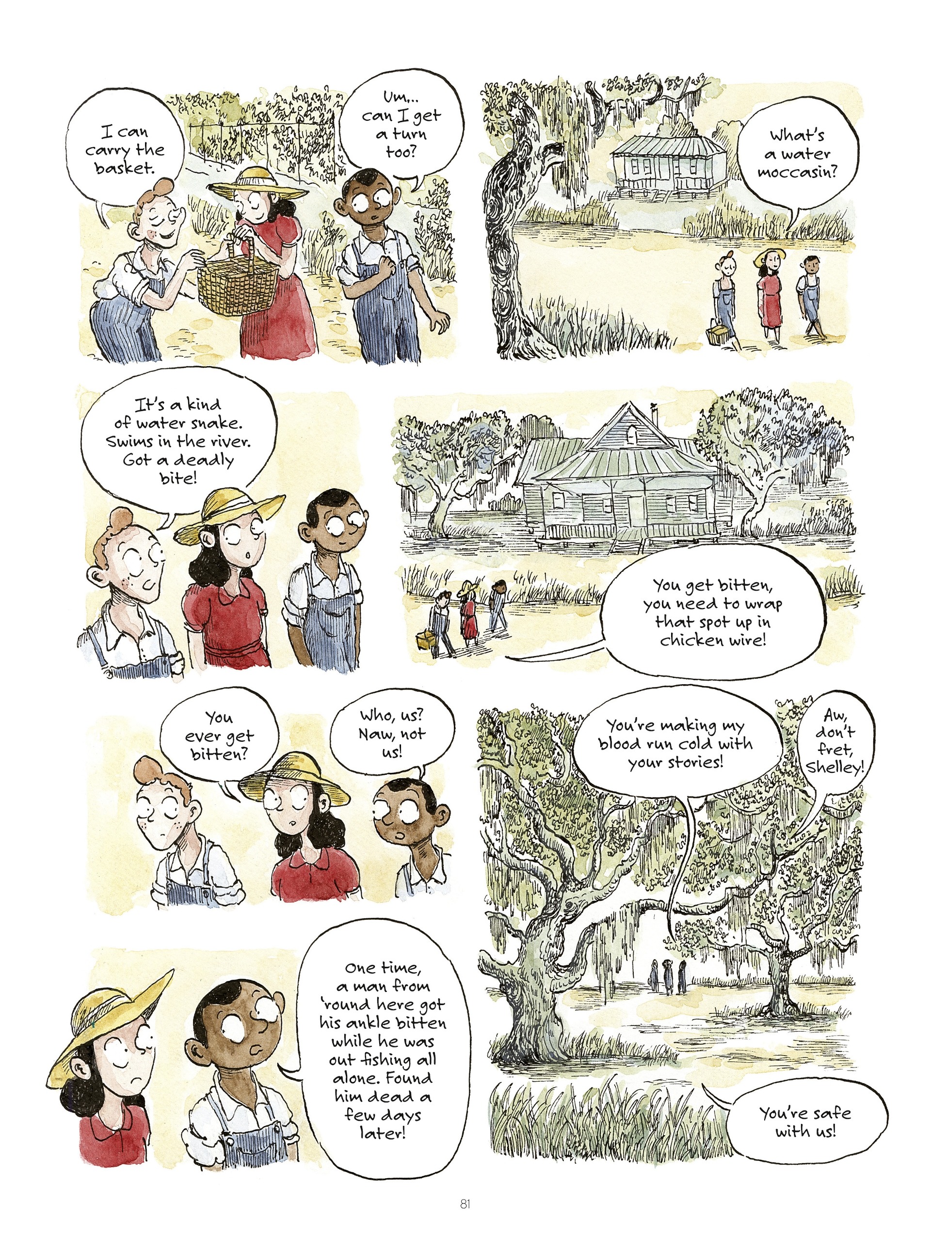 Read online Swamp: A Summer in the Bayou comic -  Issue # TPB (Part 1) - 83