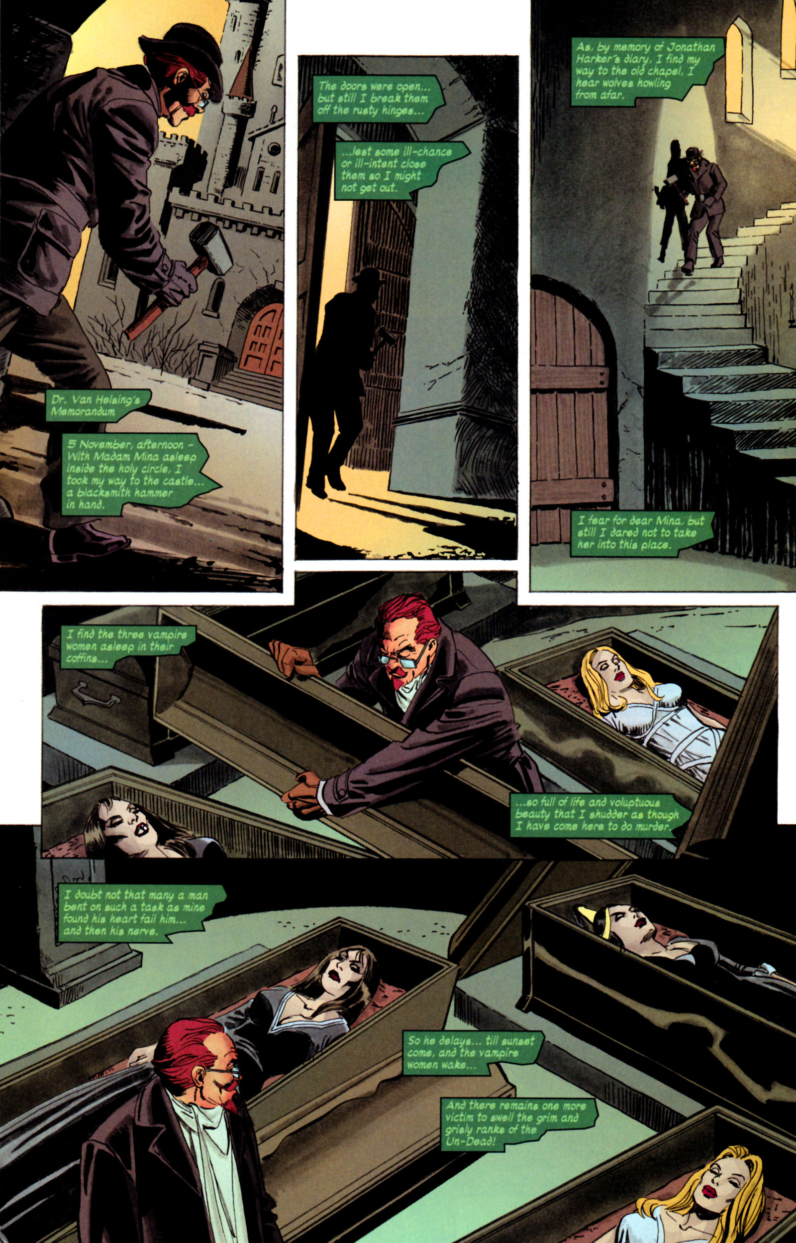 Read online Dracula comic -  Issue #4 - 36