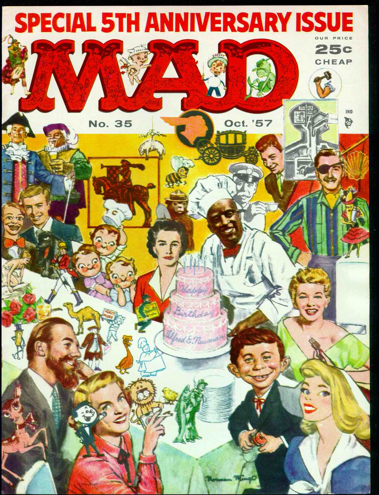 Read online MAD comic -  Issue #35 - 1