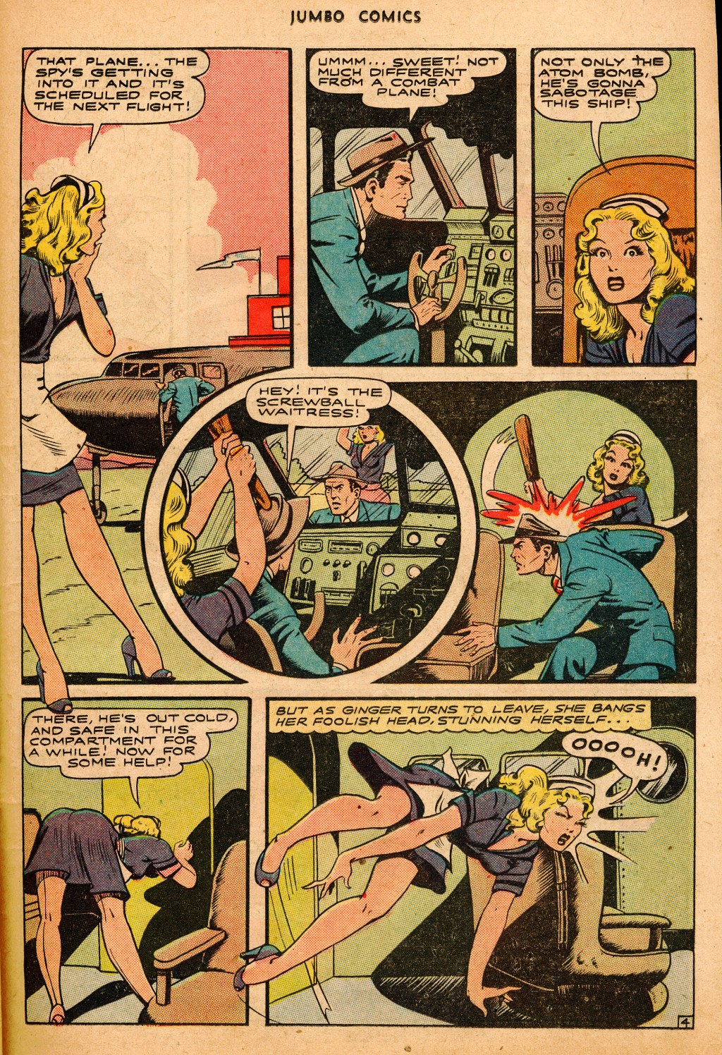 Read online Jumbo Comics comic -  Issue #89 - 34