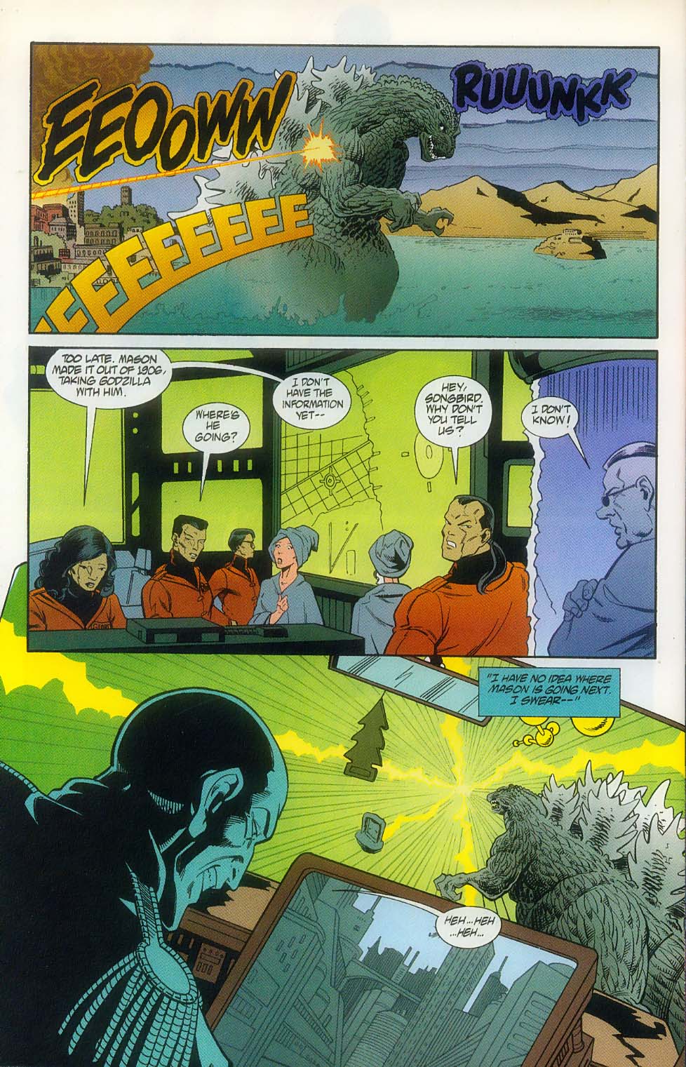 Read online Godzilla (1995) comic -  Issue #11 - 26