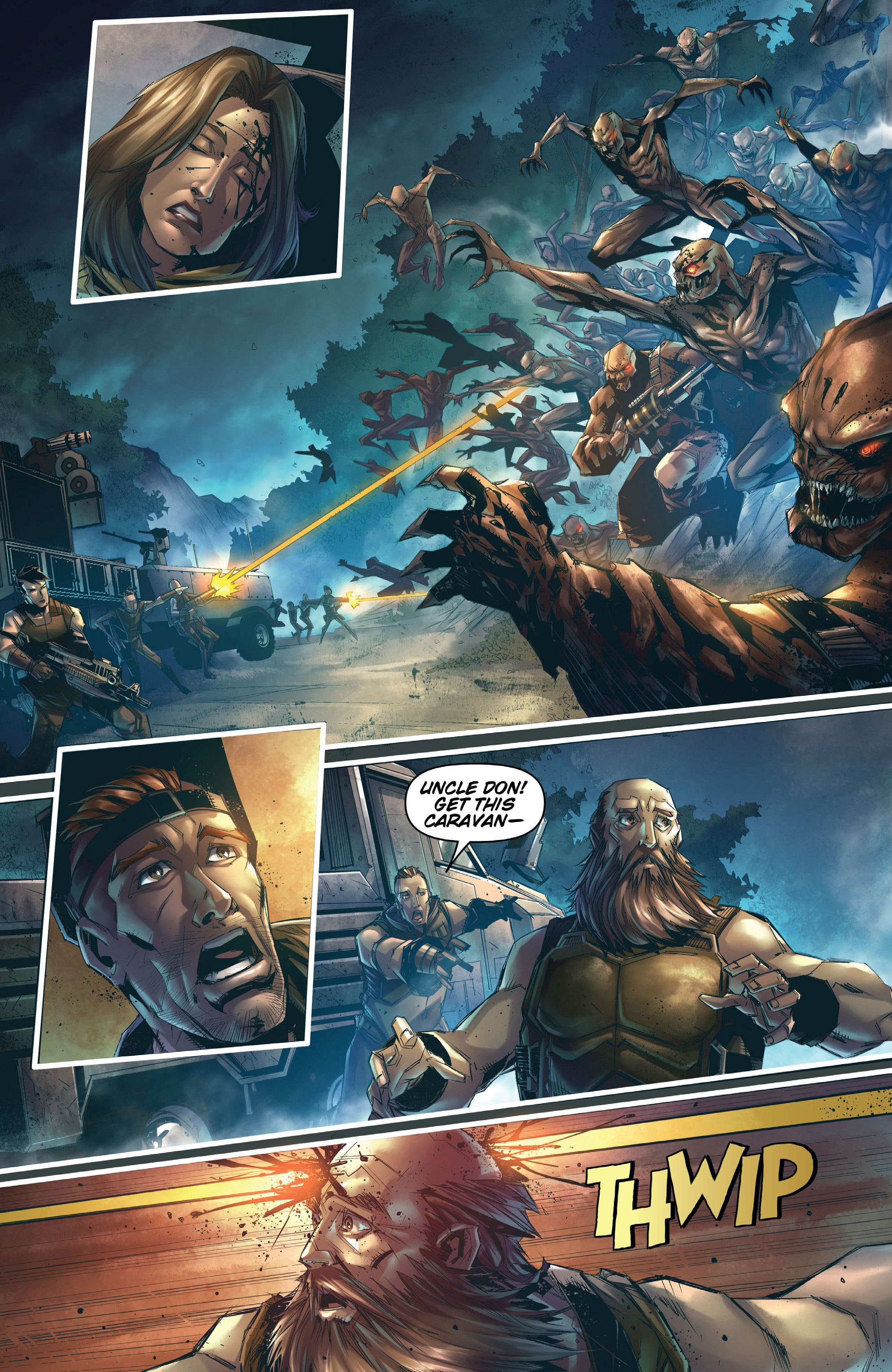 Read online Gears of War: Hivebusters comic -  Issue #4 - 13