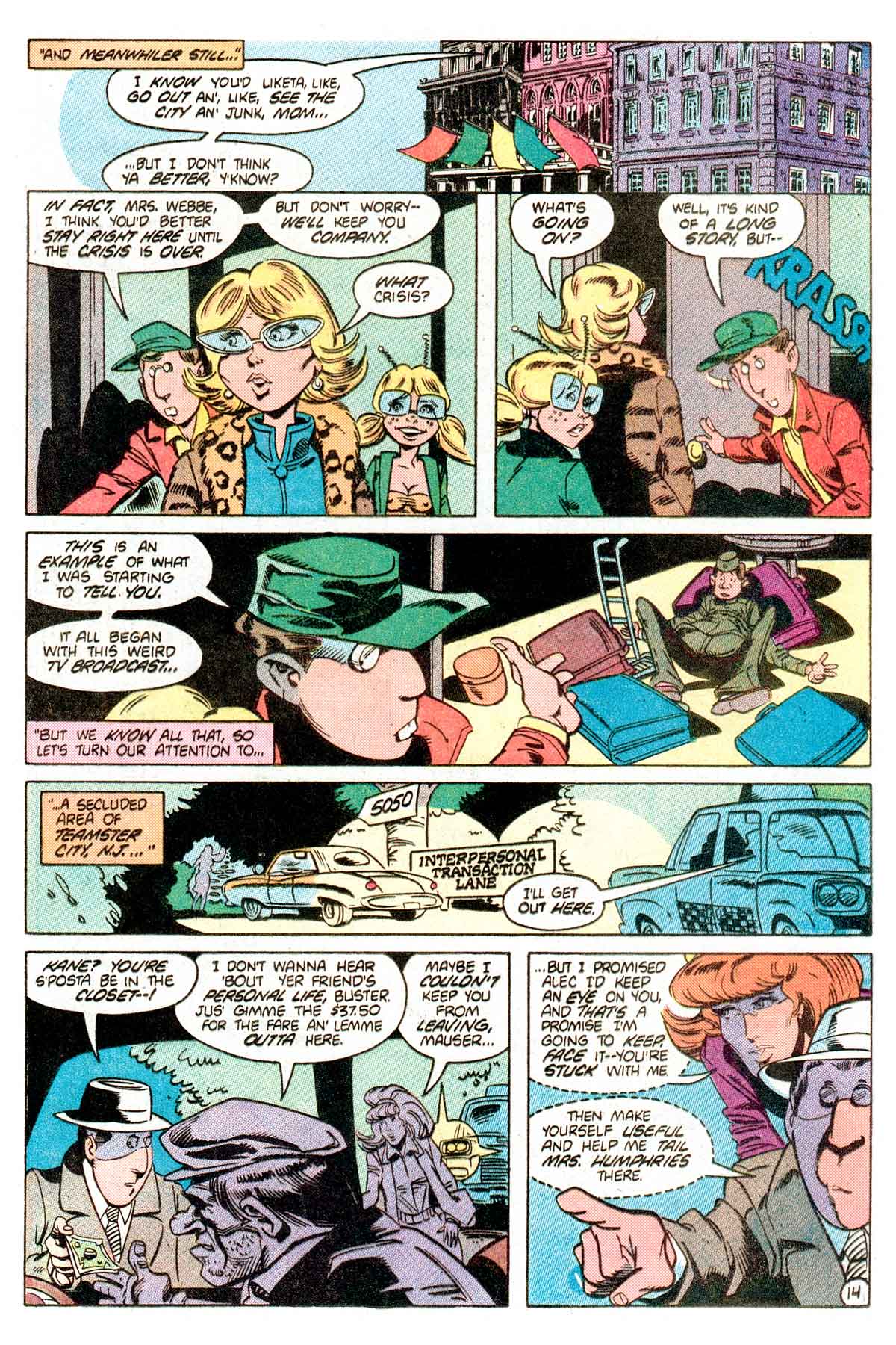 Read online E-Man (1983) comic -  Issue #5 - 16