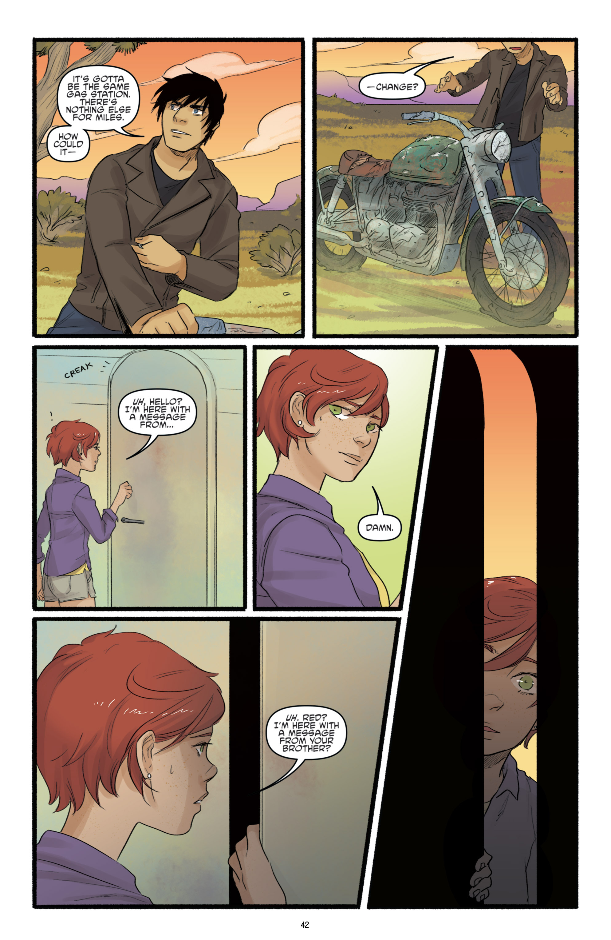 Read online Teenage Mutant Ninja Turtles: Casey and April comic -  Issue # Full - 42