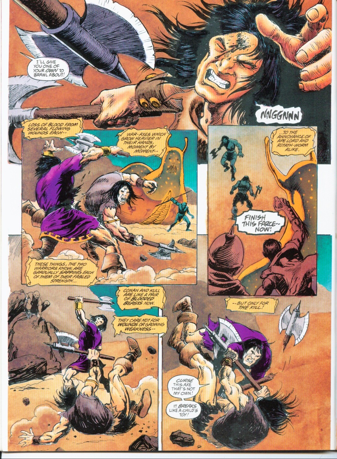 Read online Marvel Graphic Novel comic -  Issue #73 - Conan - The Ravagers Out of Time - 48