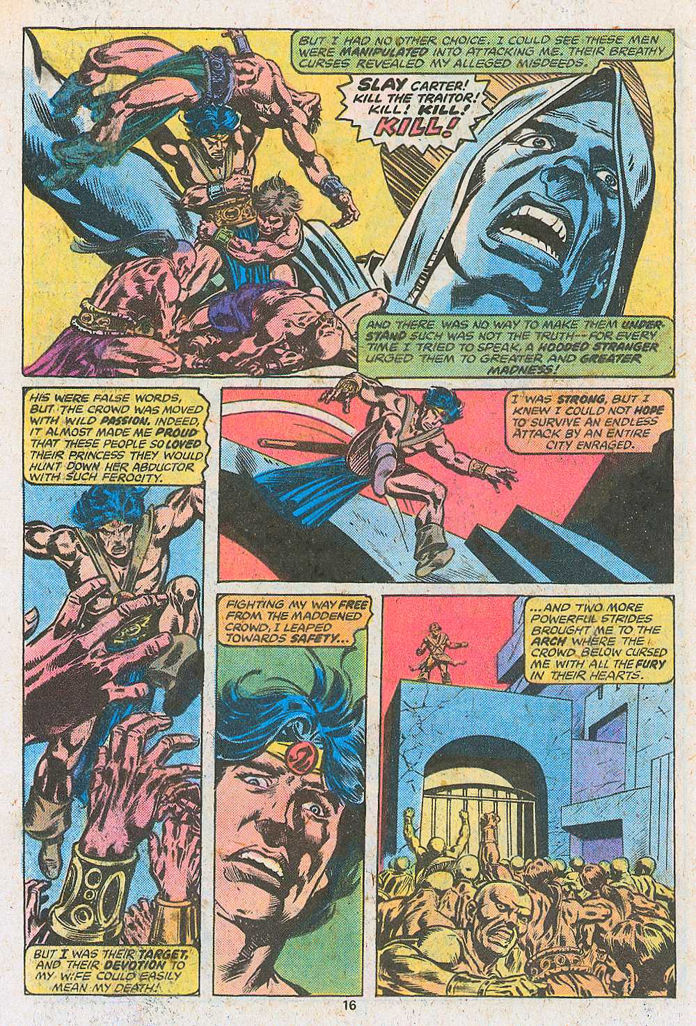 Read online John Carter Warlord of Mars comic -  Issue #6 - 18