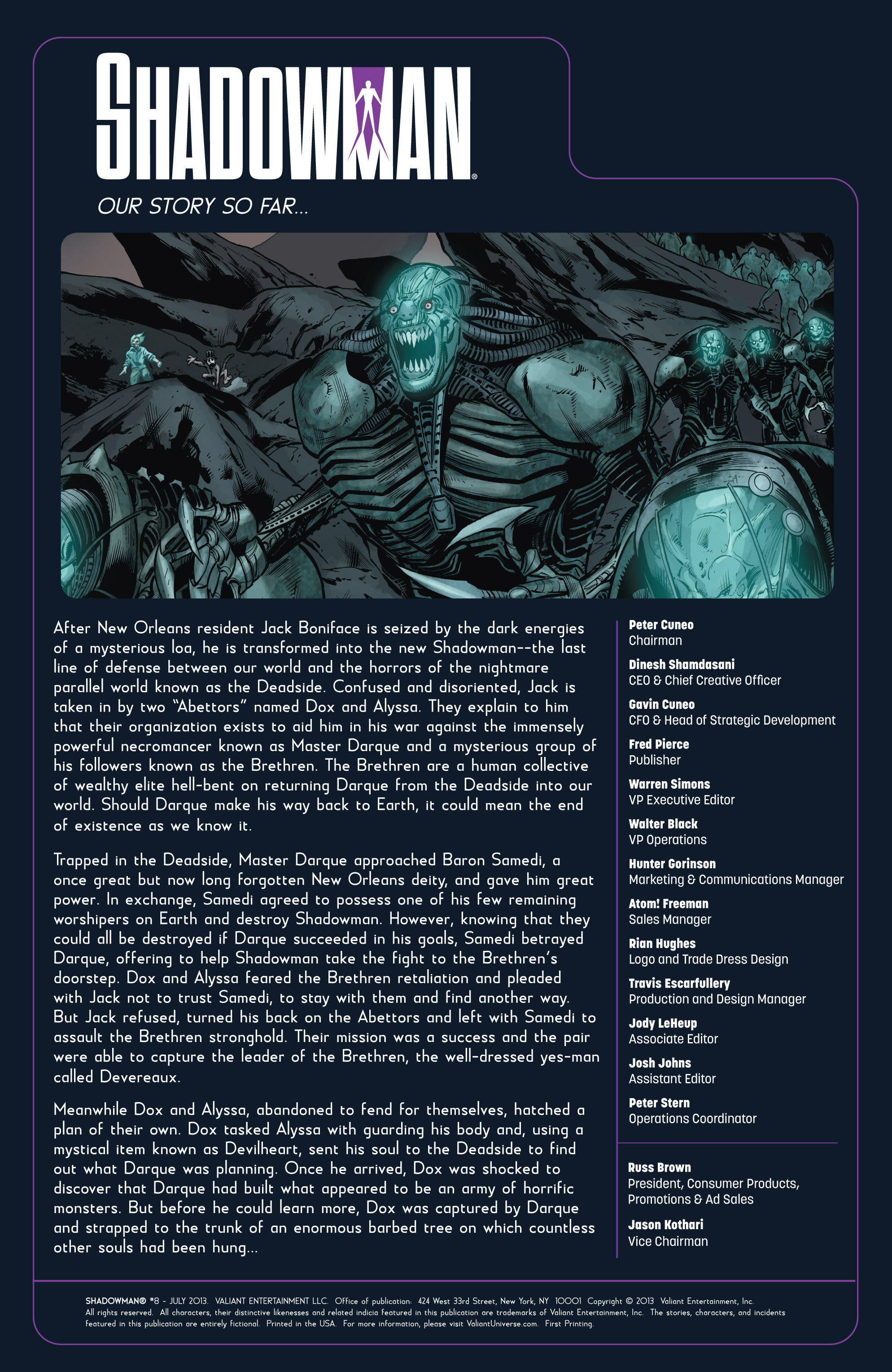 Read online Shadowman (2012) comic -  Issue #8 - 2