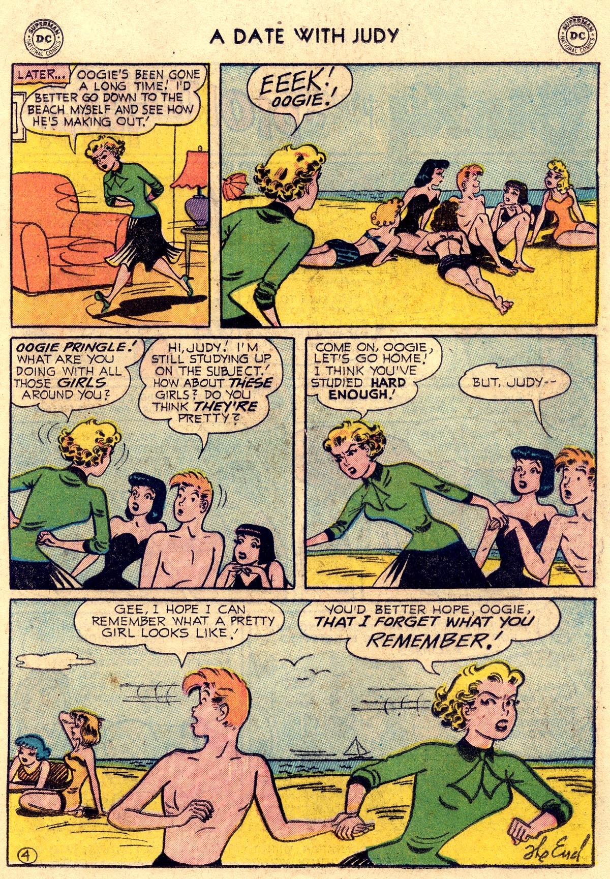 Read online A Date with Judy comic -  Issue #53 - 13
