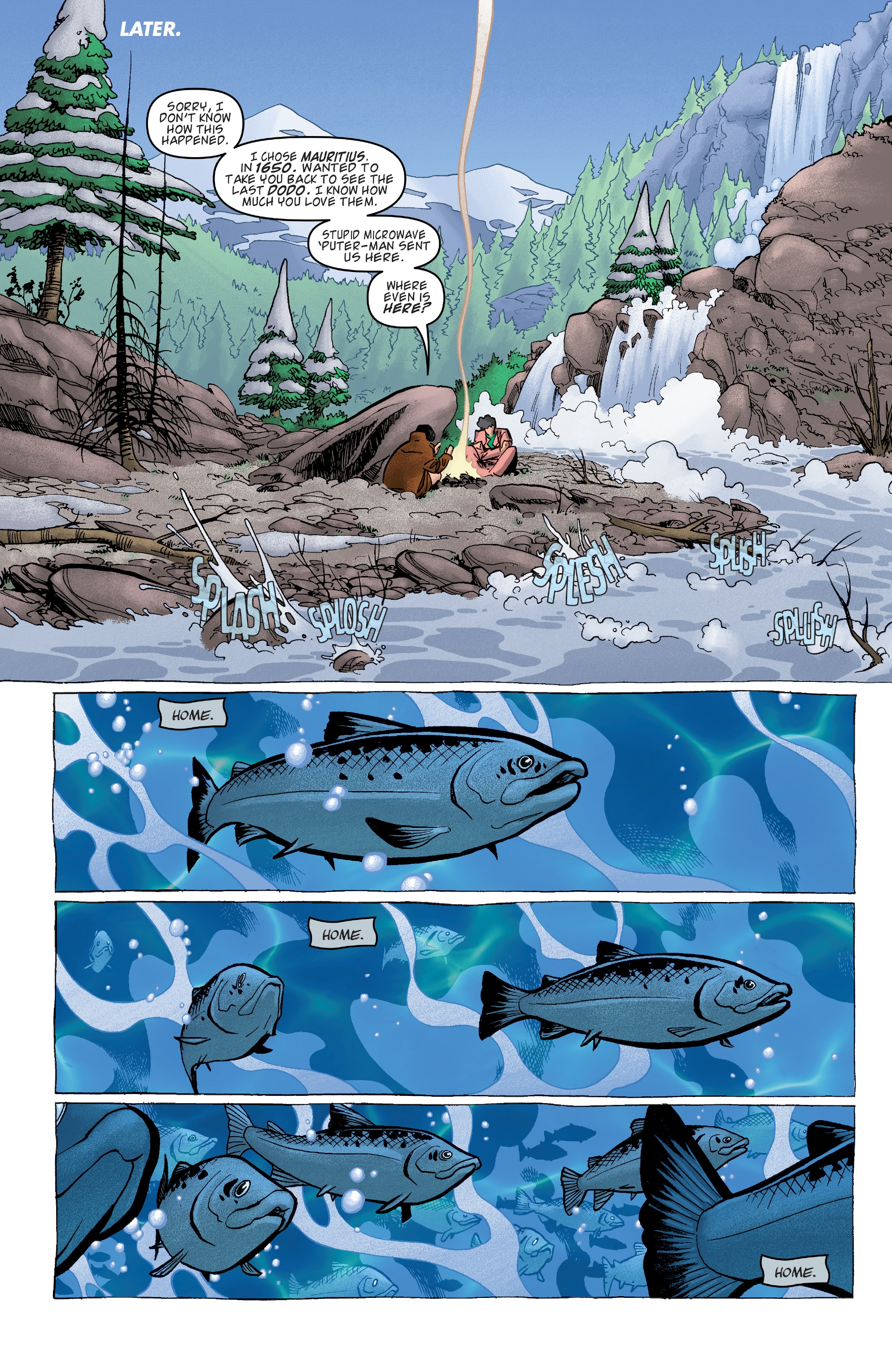 Read online Dirk Gently's Holistic Detective Agency: The Salmon of Doubt comic -  Issue # TPB 2 - 60