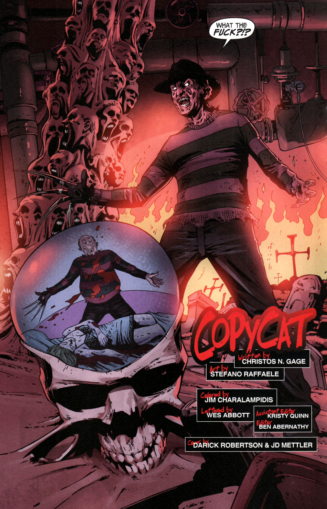 Read online New Line Cinema's Tales of Horror comic -  Issue # Full - 13