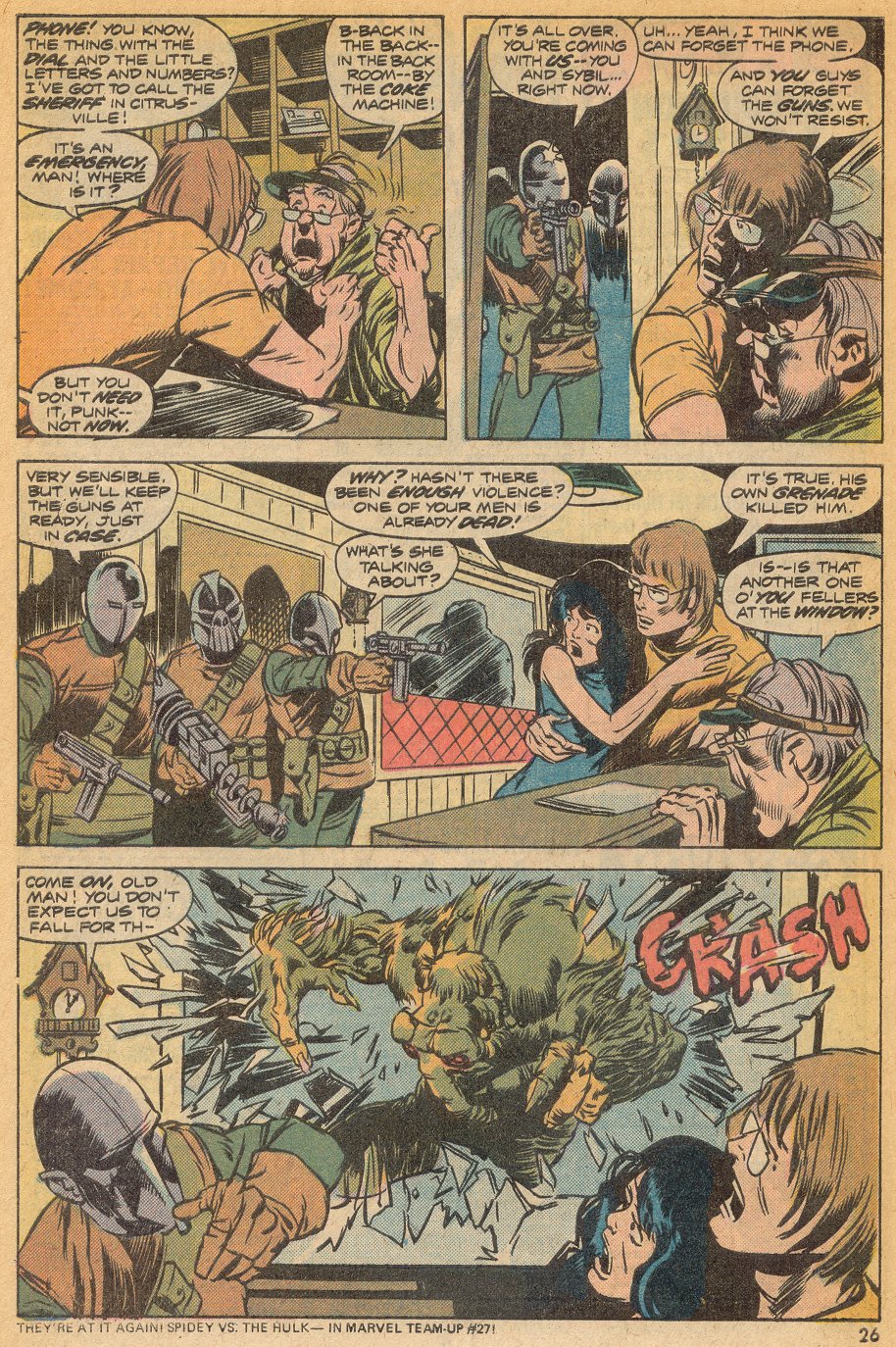 Read online Man-Thing (1974) comic -  Issue #11 - 18