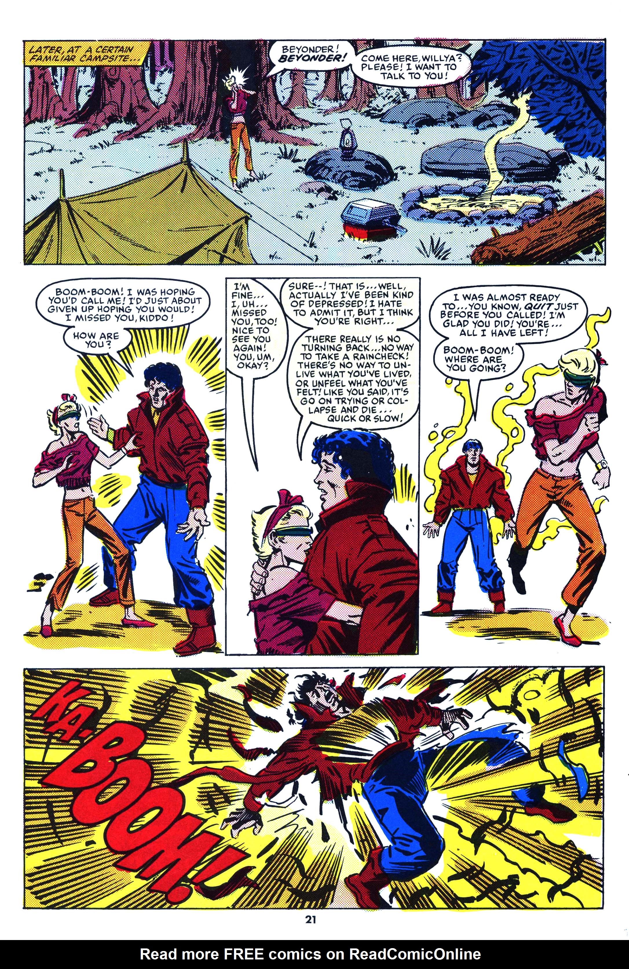 Read online Secret Wars (1985) comic -  Issue #60 - 21