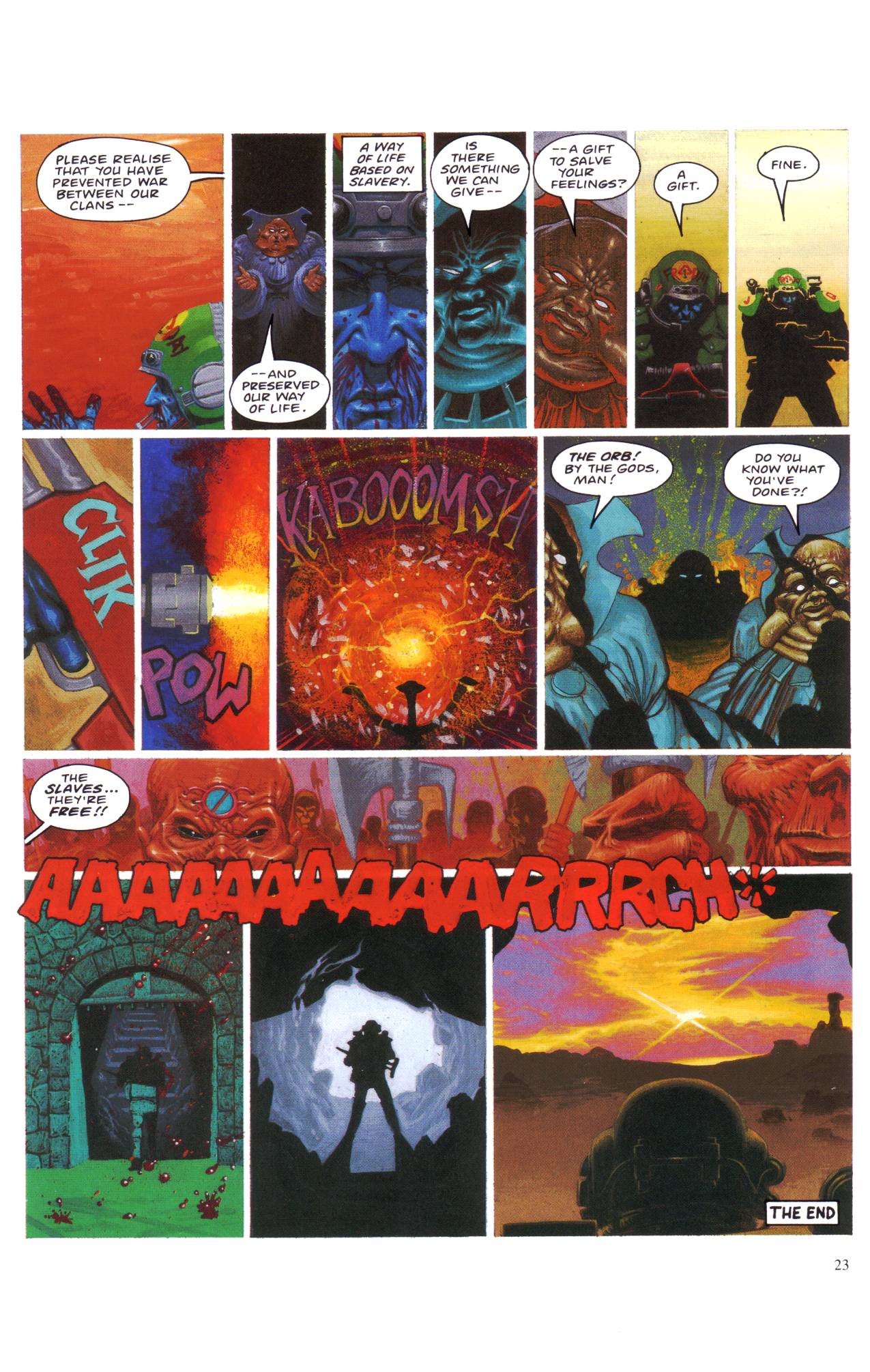Read online Rogue Trooper:  The Final Warrior comic -  Issue #8 - 24