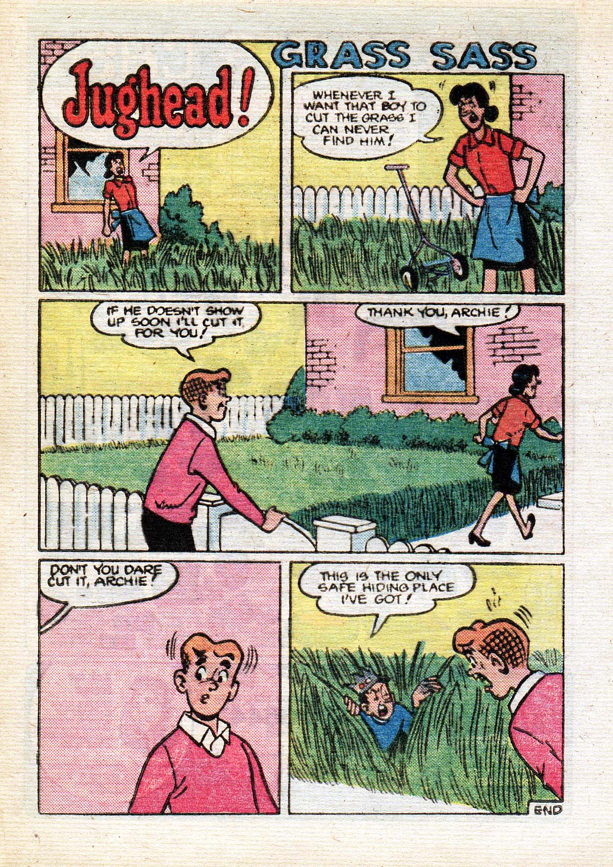 Read online Jughead Jones Comics Digest comic -  Issue #40 - 128