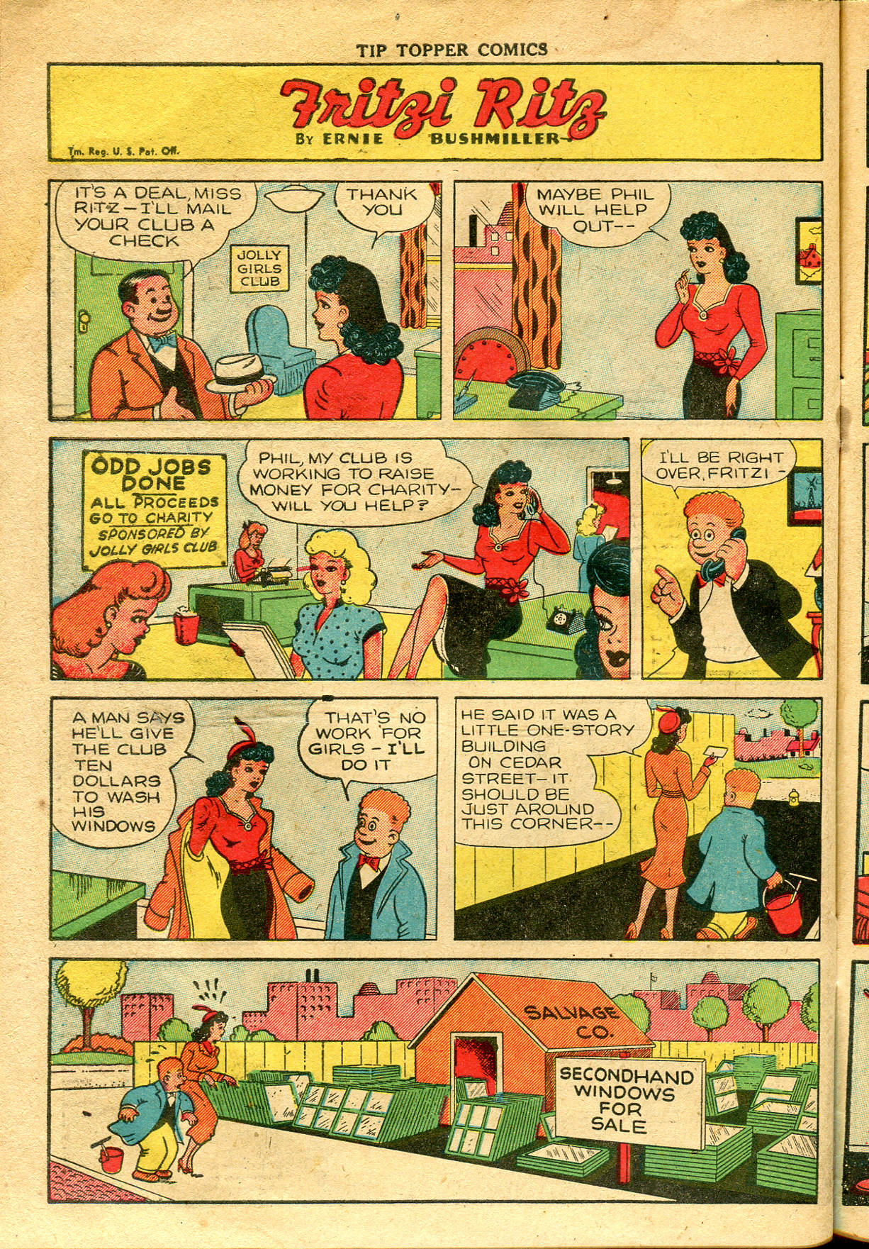 Read online Tip Topper Comics comic -  Issue #6 - 30