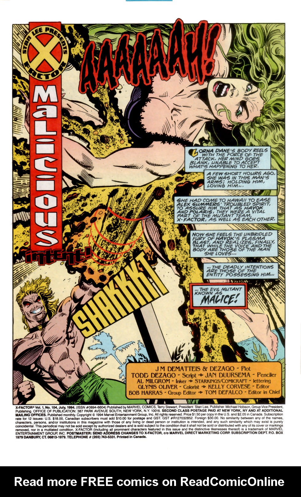 Read online X-Factor (1986) comic -  Issue #104 - 2