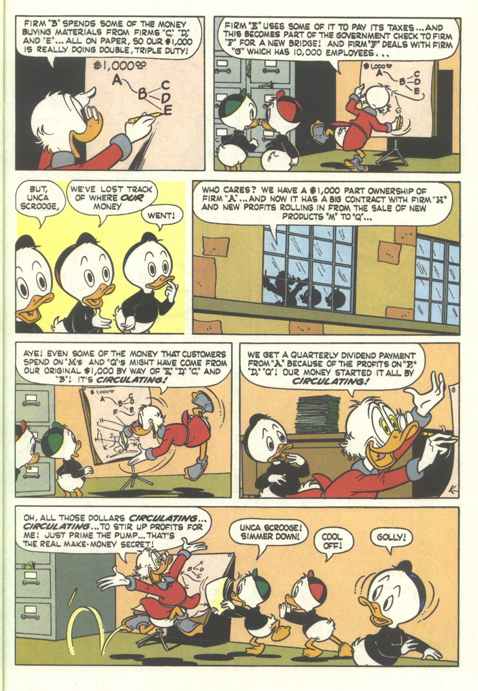 Read online Walt Disney's Uncle Scrooge Adventures comic -  Issue #26 - 47
