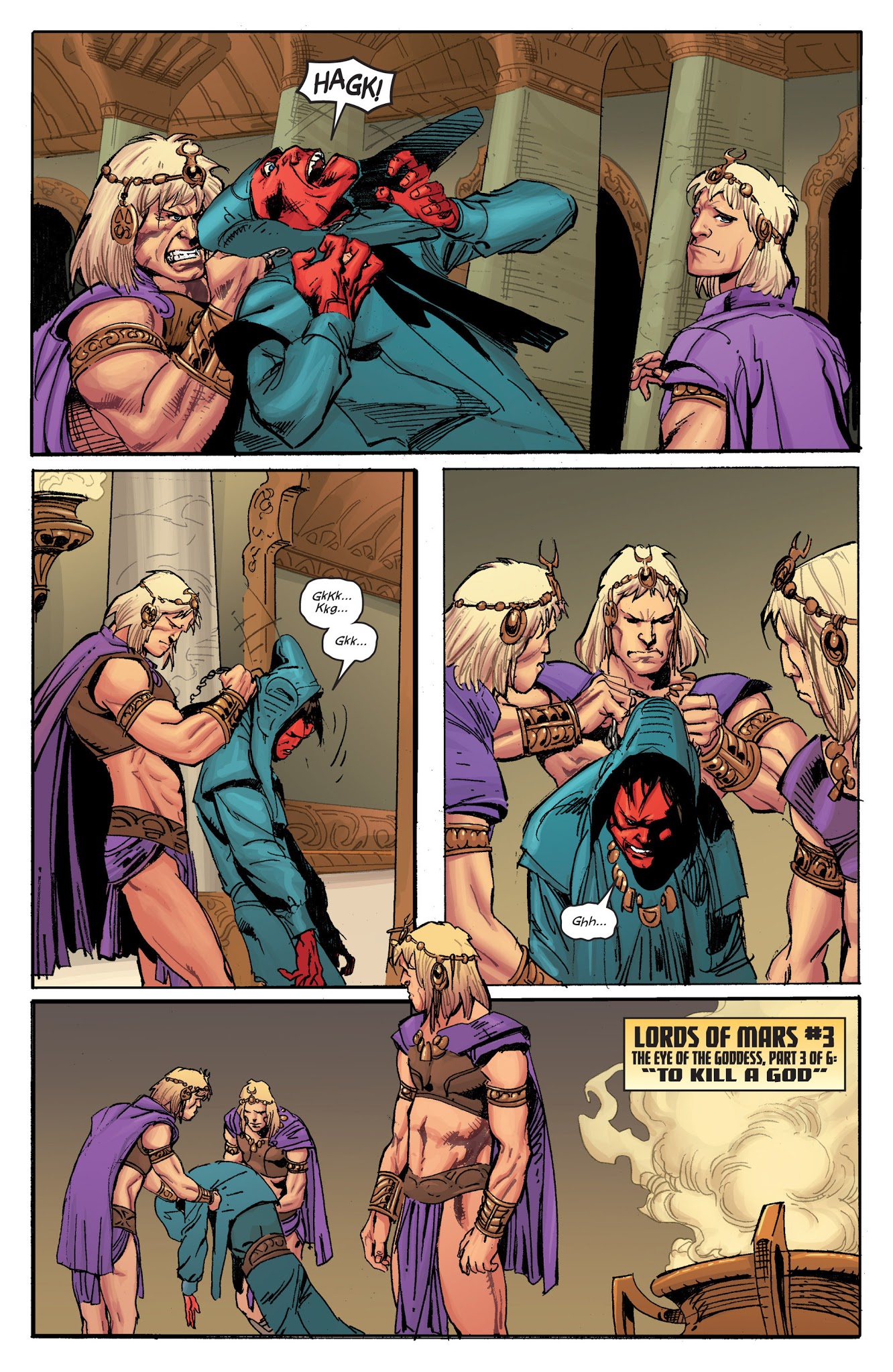 Read online Lords Of Mars comic -  Issue #3 - 4