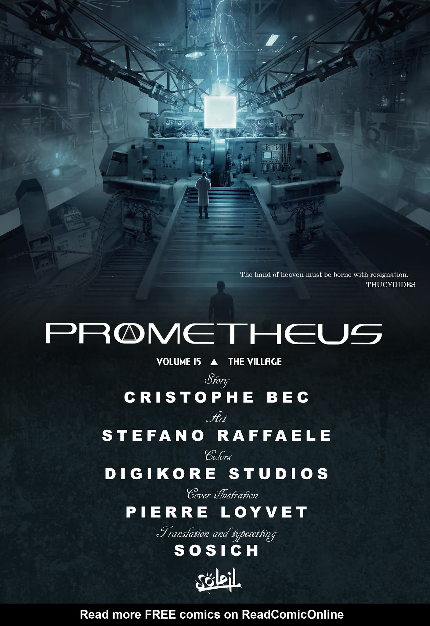 Read online Prometheus comic -  Issue #15 - 2