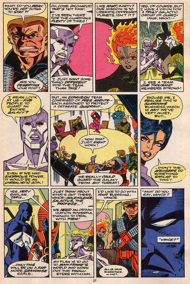 Guardians of the Galaxy (1990) issue 17 - Page 21