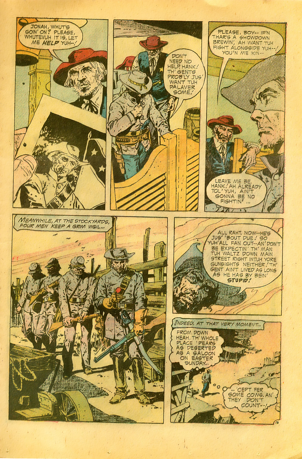 Read online Weird Western Tales (1972) comic -  Issue #22 - 25