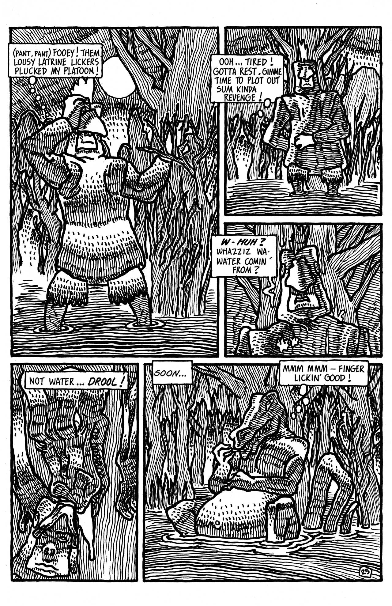 Read online Adolescent Radioactive Black Belt Hamsters comic -  Issue #4 - 27