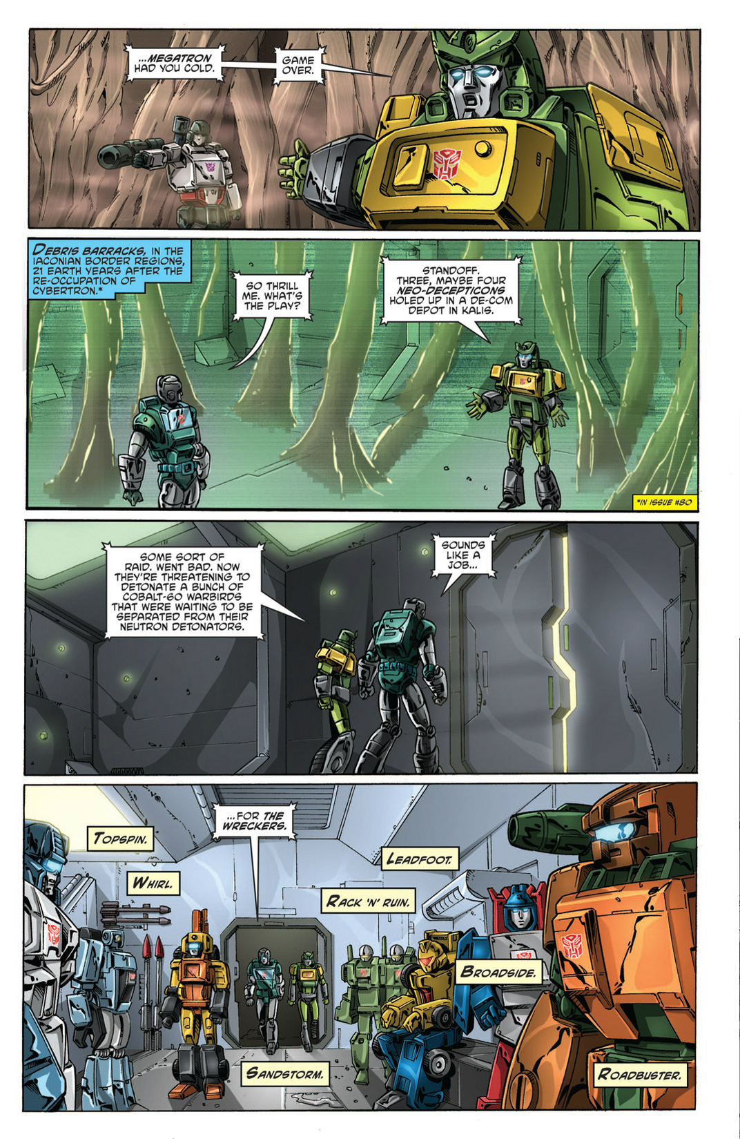 Read online The Transformers: Regeneration One comic -  Issue #81 - 6