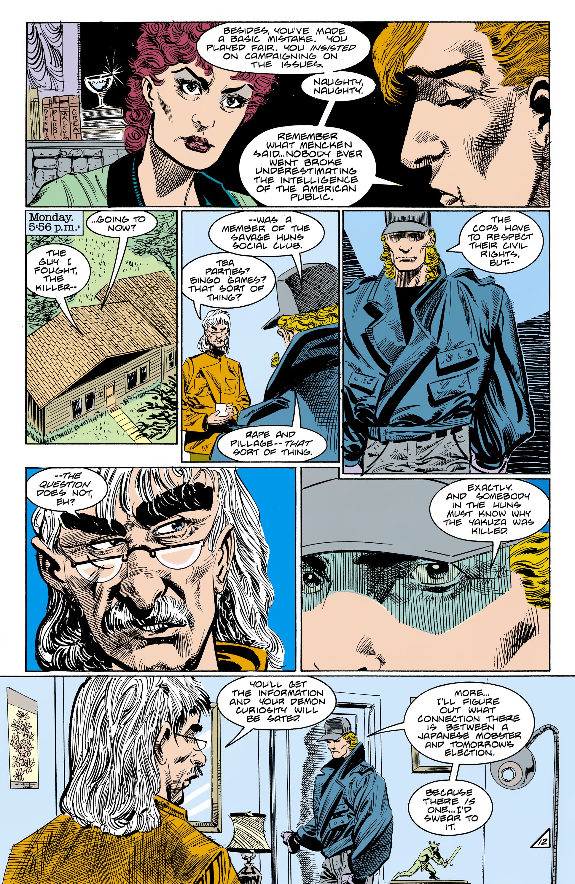 Read online The Question (1987) comic -  Issue #22 - 13