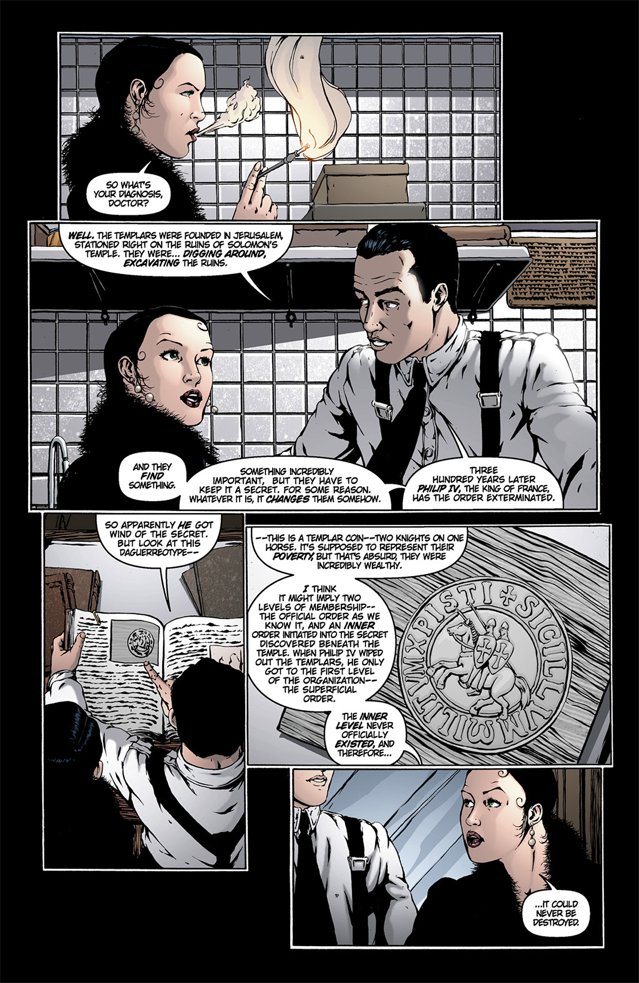 Read online Rex Mundi (2006) comic -  Issue # TPB 2 - 45