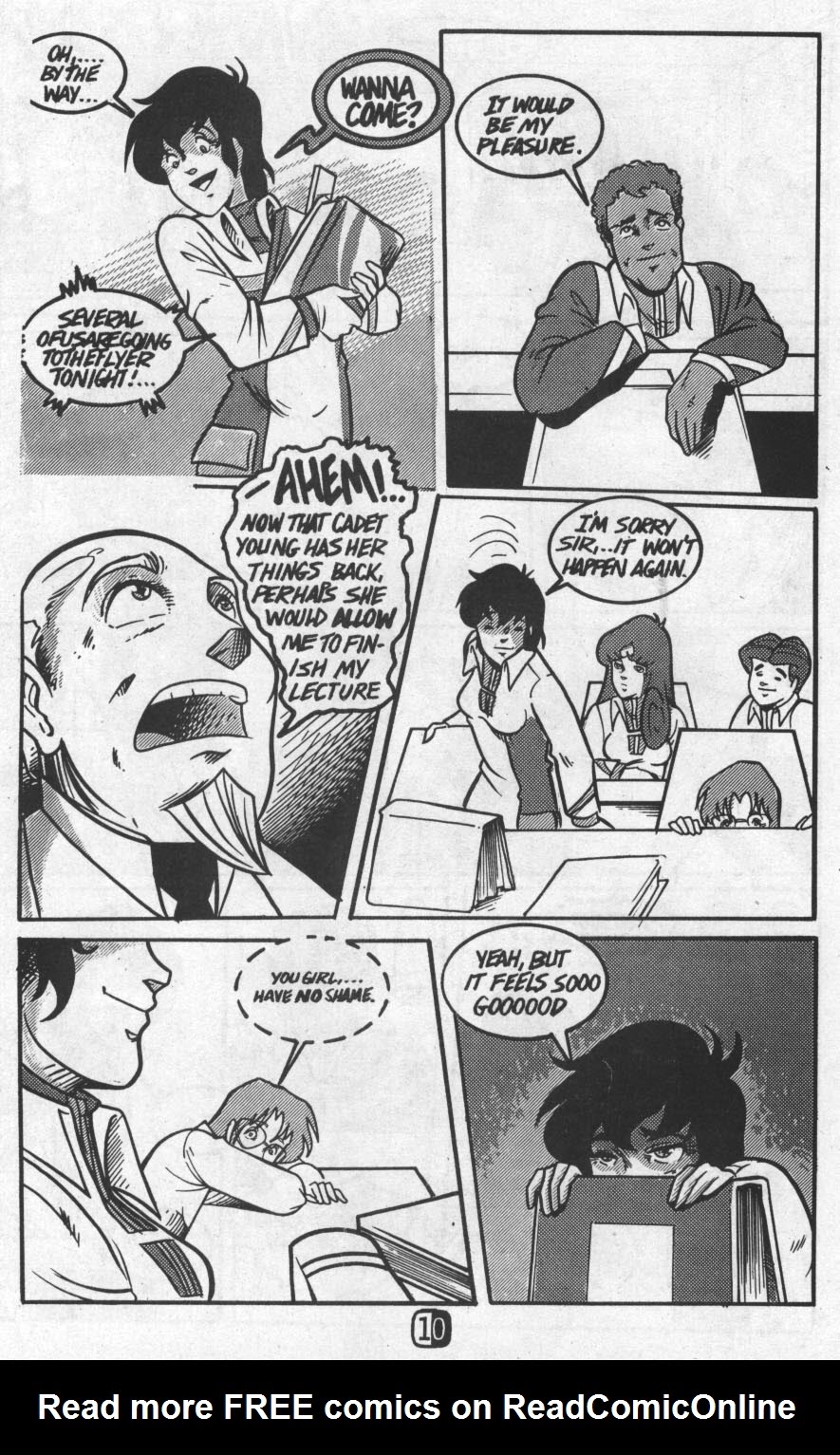 Read online Robotech Academy Blues comic -  Issue #1 - 11