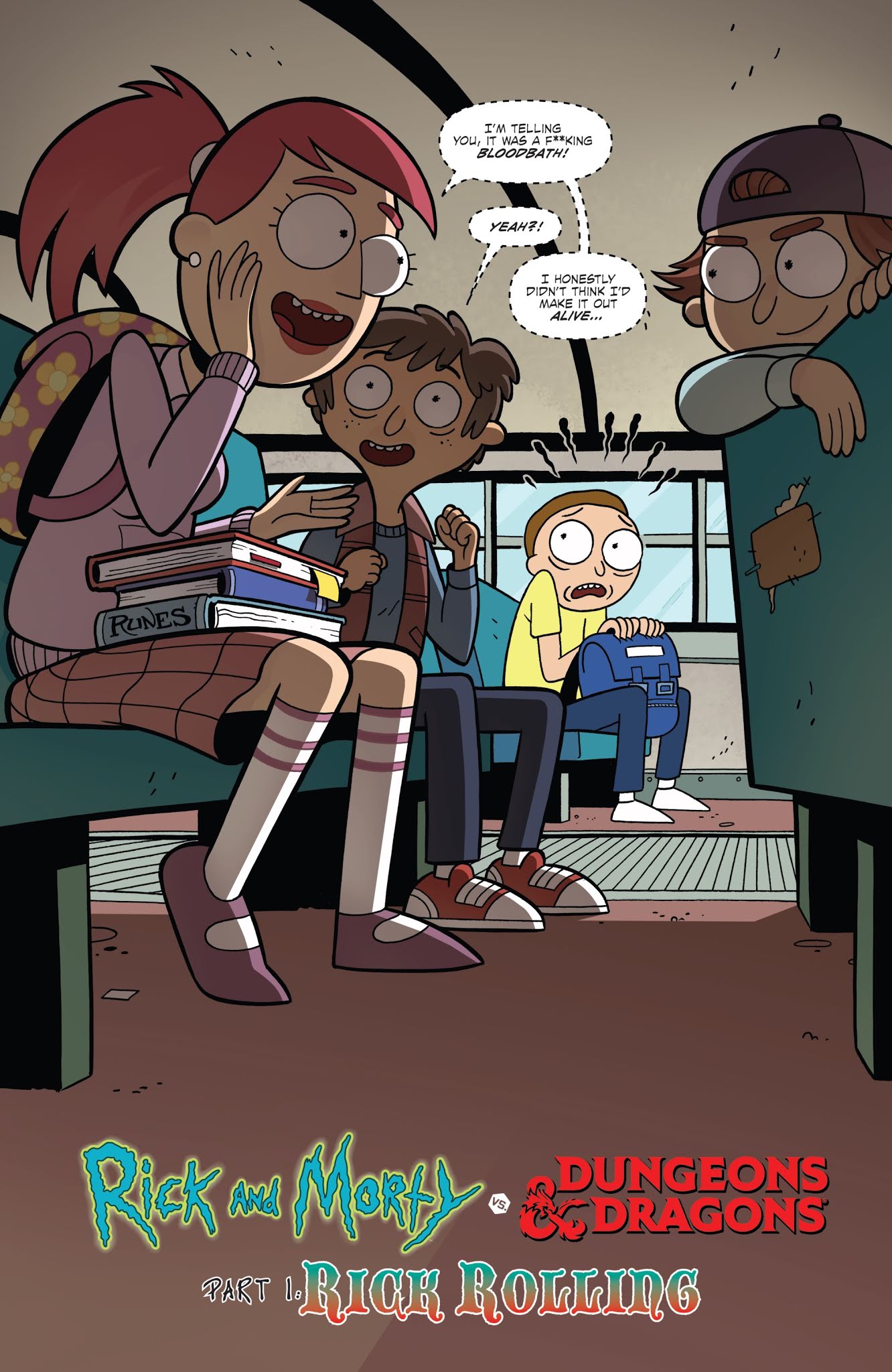 Read online Rick and Morty vs Dungeons & Dragons comic -  Issue #1 - 3