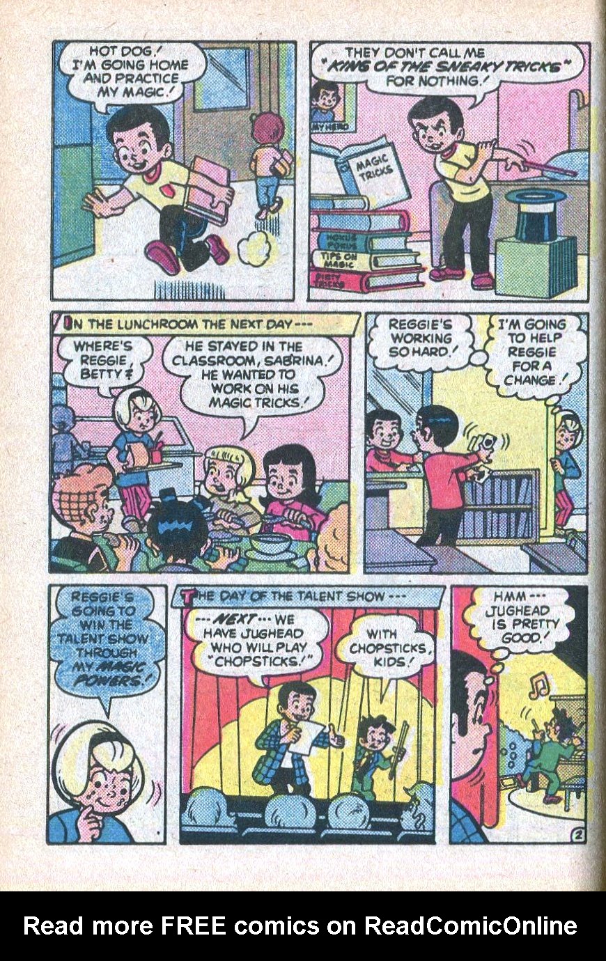 Read online Little Archie Comics Digest Magazine comic -  Issue #21 - 74