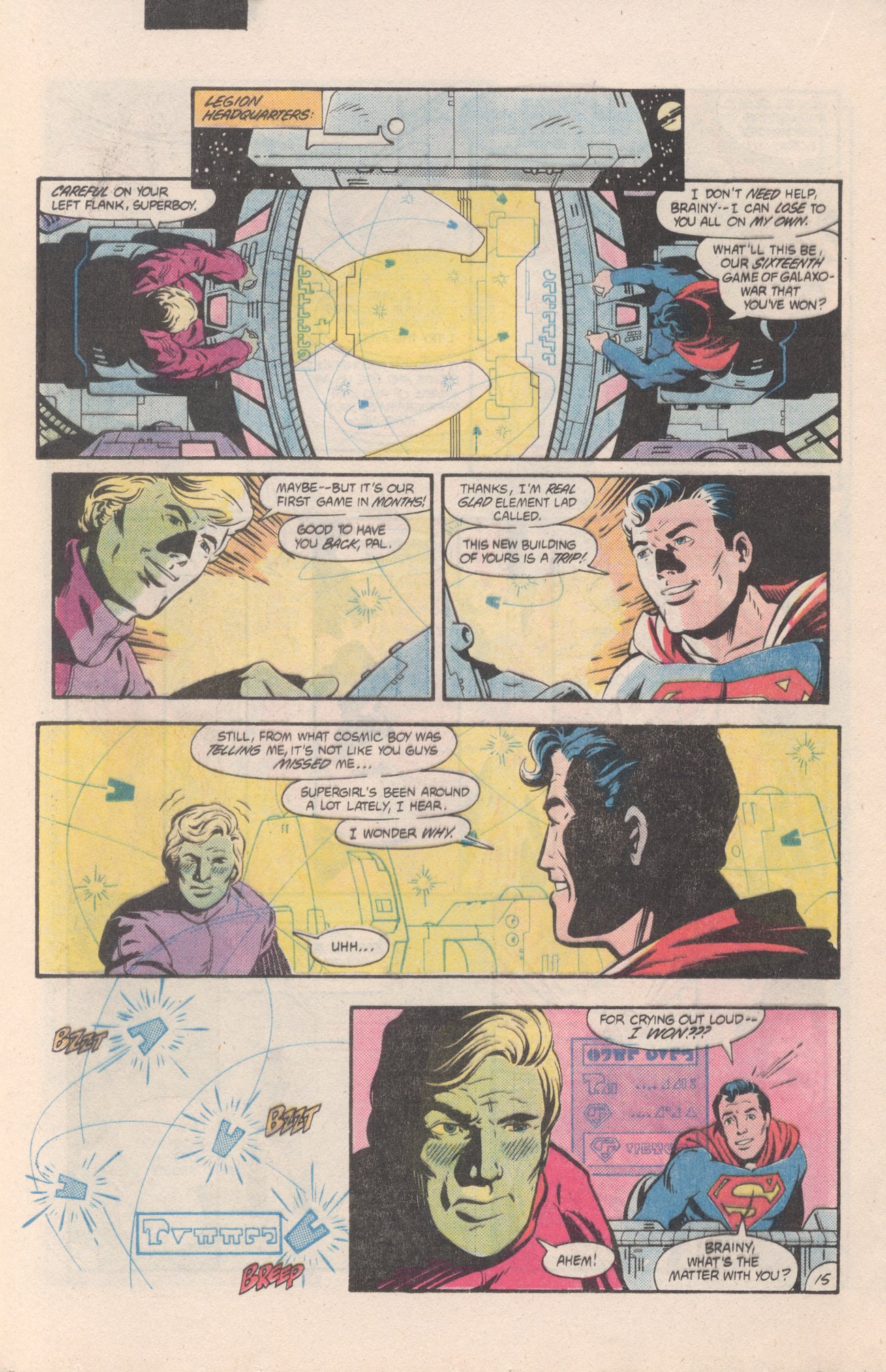 Legion of Super-Heroes (1980) 312 Page 15