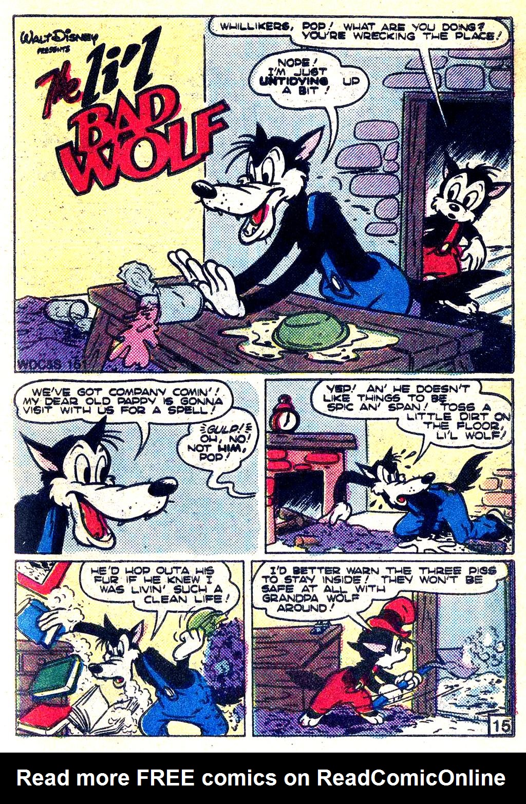 Read online Walt Disney's Comics Digest comic -  Issue #5 - 15