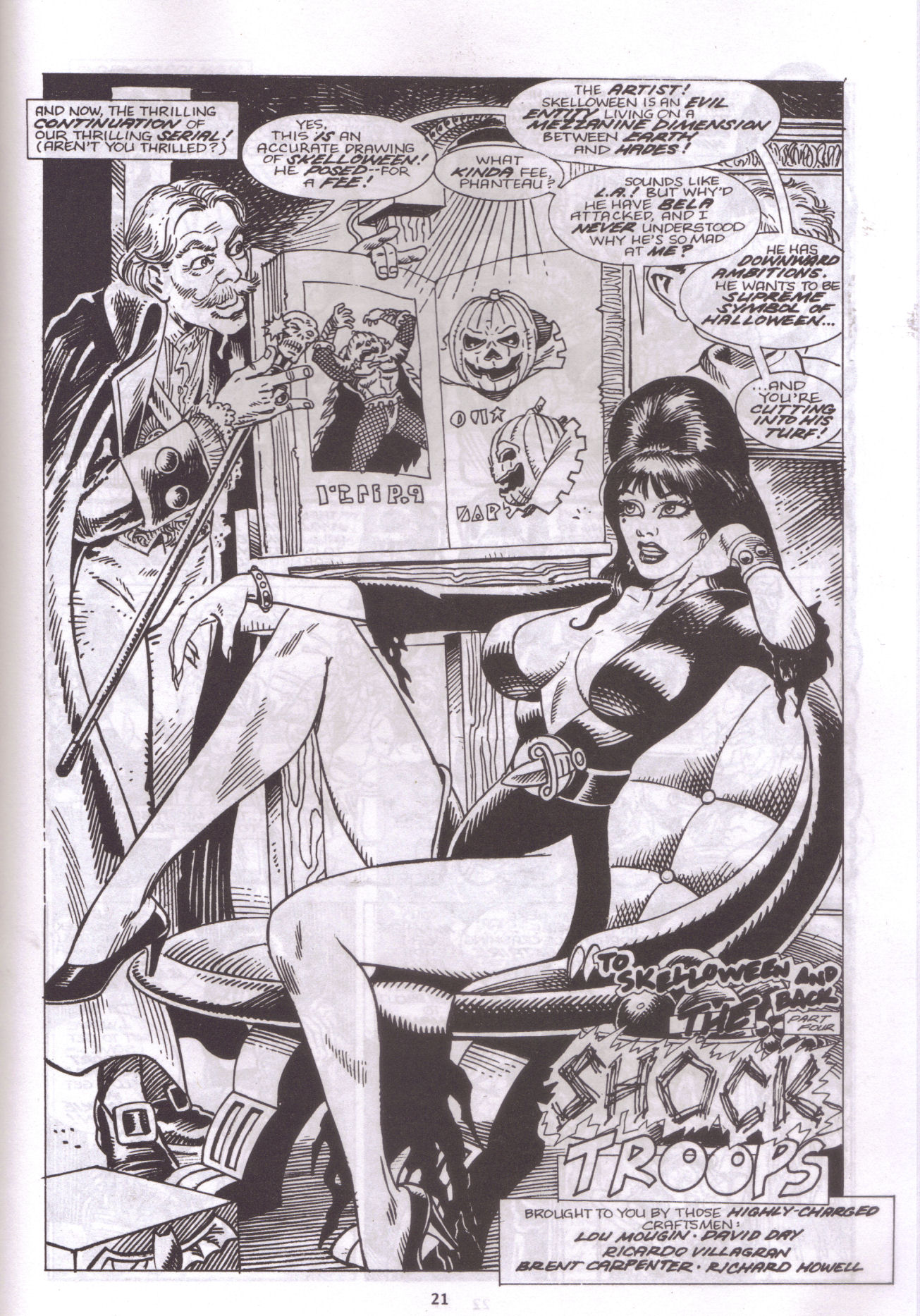 Read online Elvira, Mistress of the Dark comic -  Issue #49 - 18
