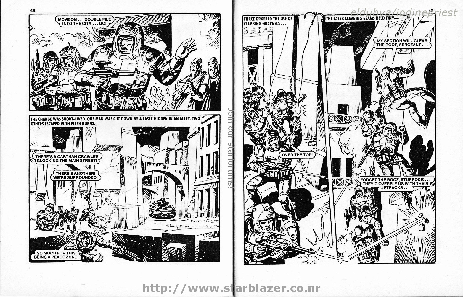 Read online Starblazer comic -  Issue #181 - 26