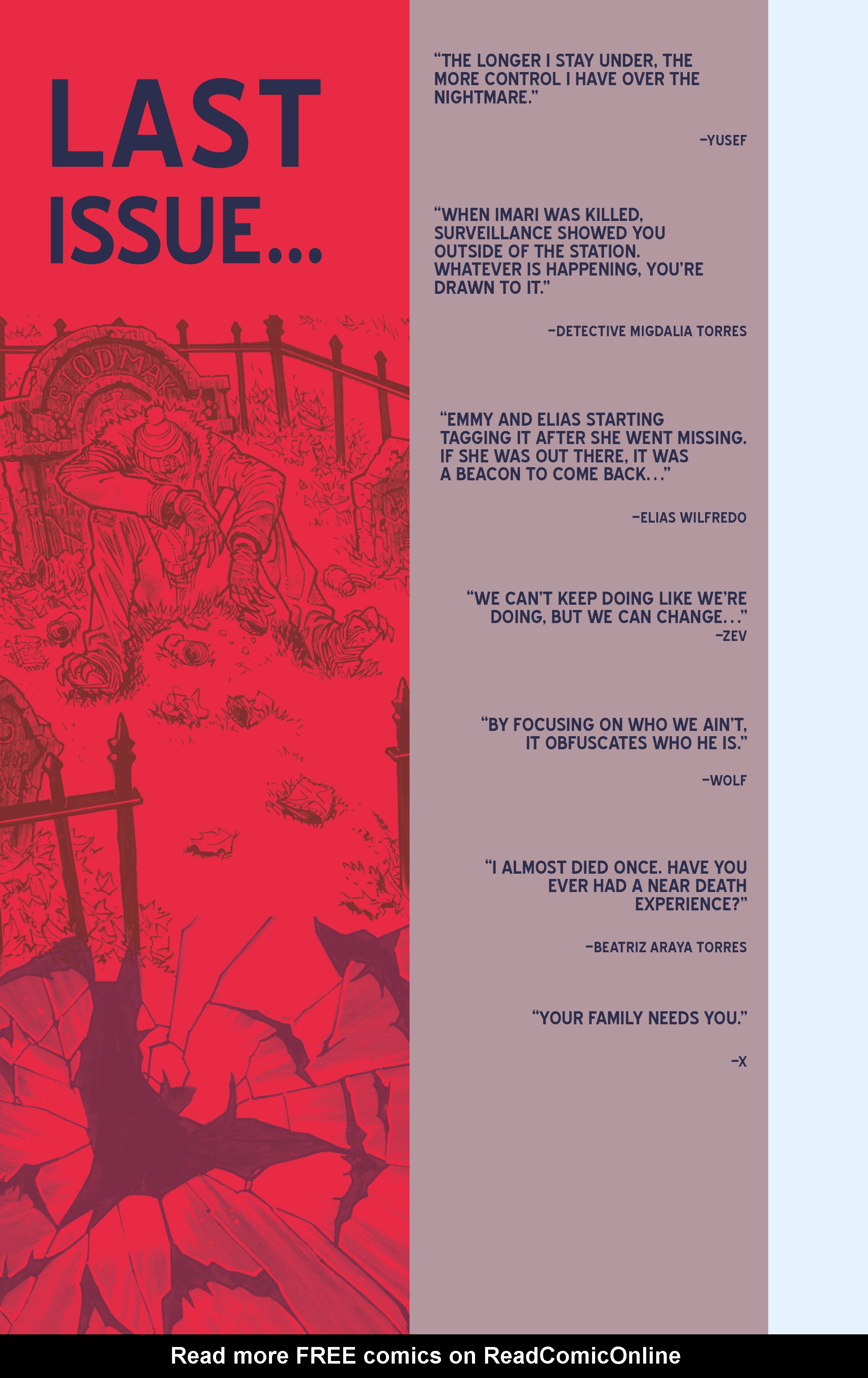 Read online Last Stop On the Red Line comic -  Issue #4 - 4