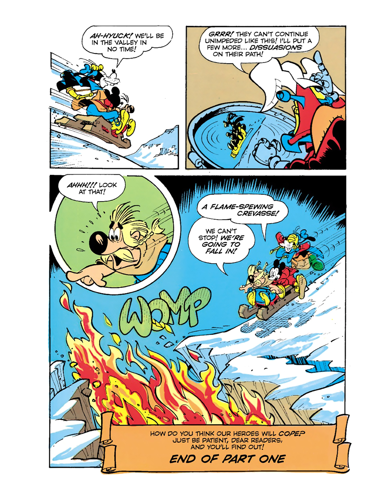 Read online Mickey Mouse in the Sword of Ice comic -  Issue #1 - 32
