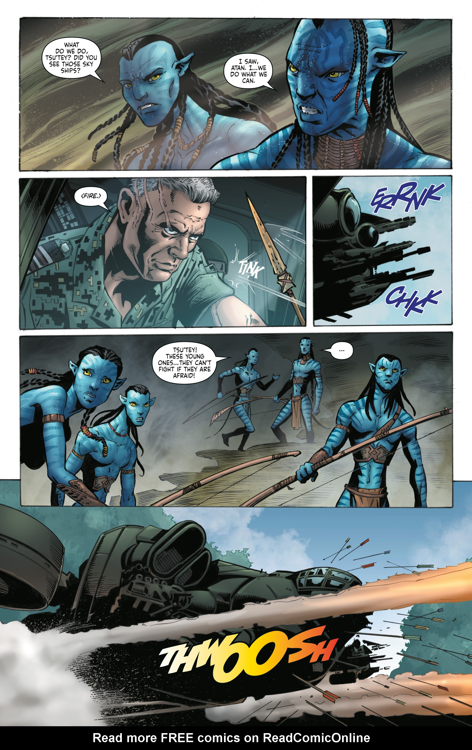 Read online Avatar: Tsu'tey's Path comic -  Issue #5 - 6