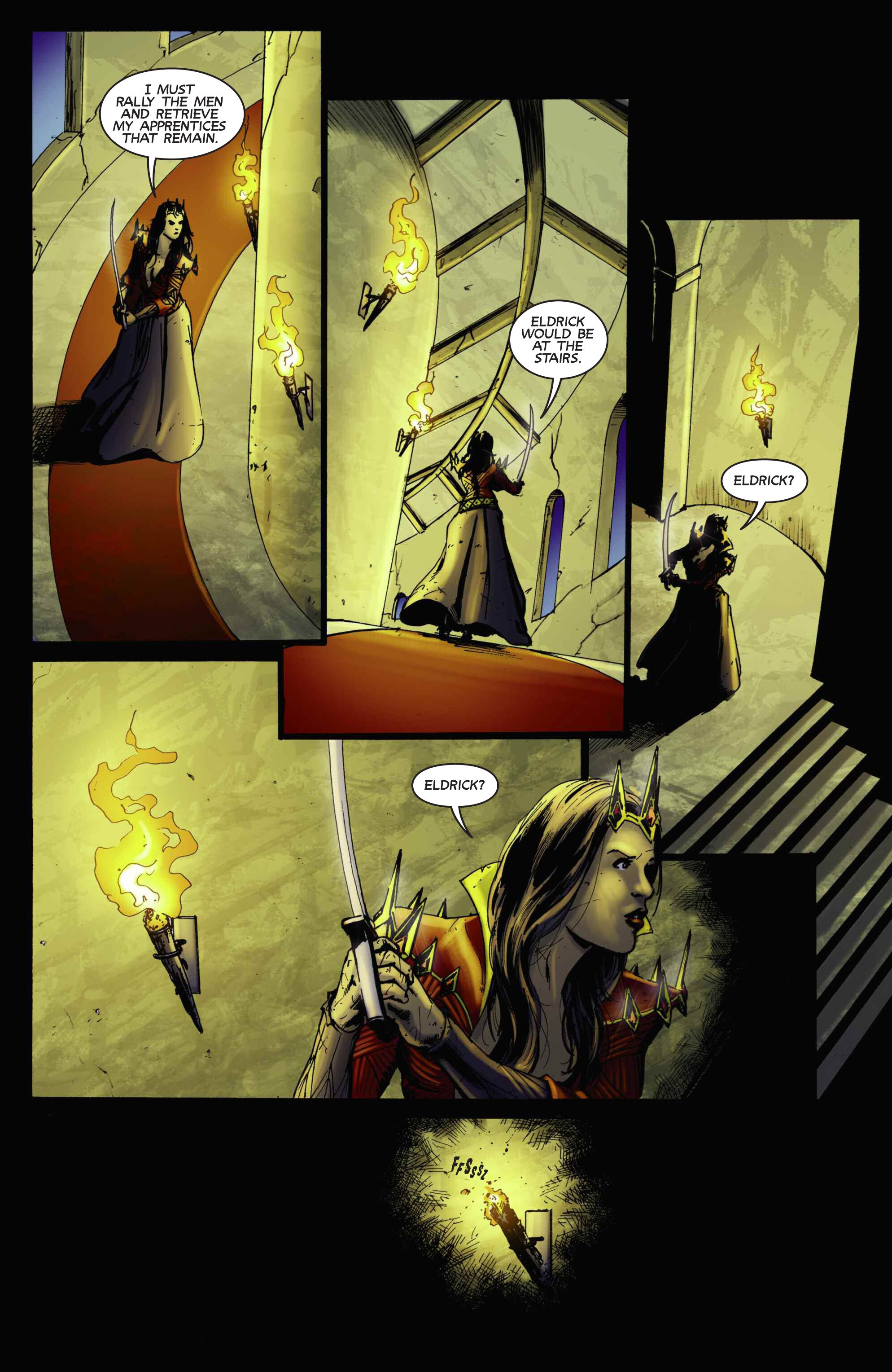 Read online Blood Queen Vs. Dracula comic -  Issue #3 - 10