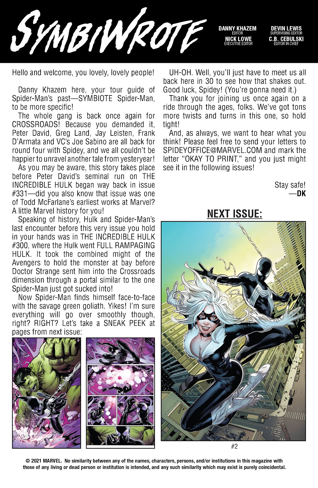 Symbiote Spider-Man: Crossroads issue 1 - Page 33
