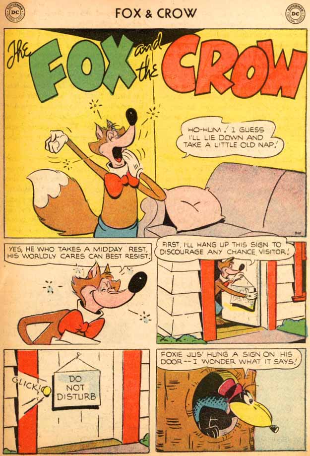 Read online The Fox and the Crow comic -  Issue #27 - 27