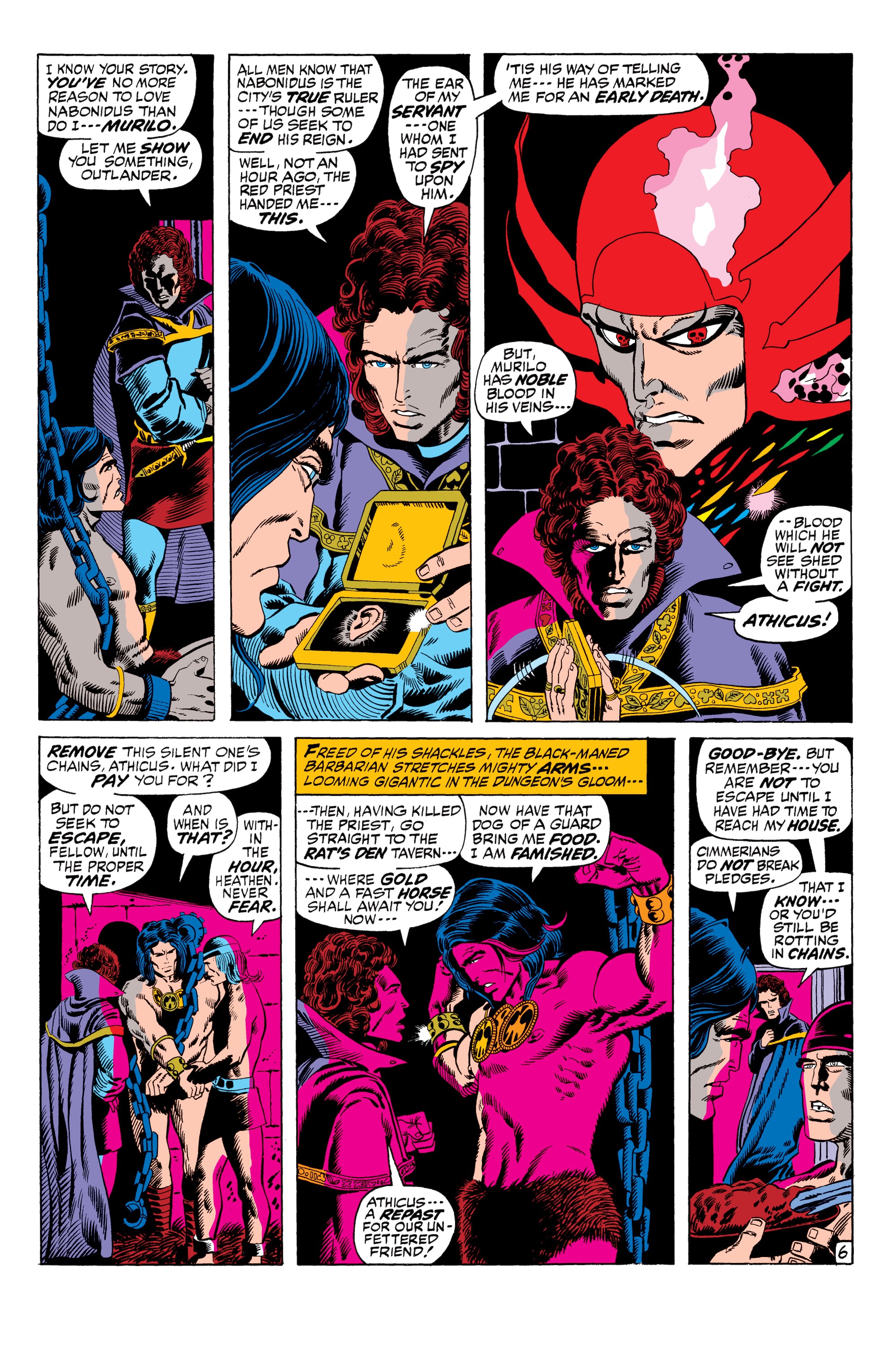 Read online Conan The Barbarian Epic Collection: The Original Marvel Years - The Coming Of Conan comic -  Issue # TPB (Part 3) - 25