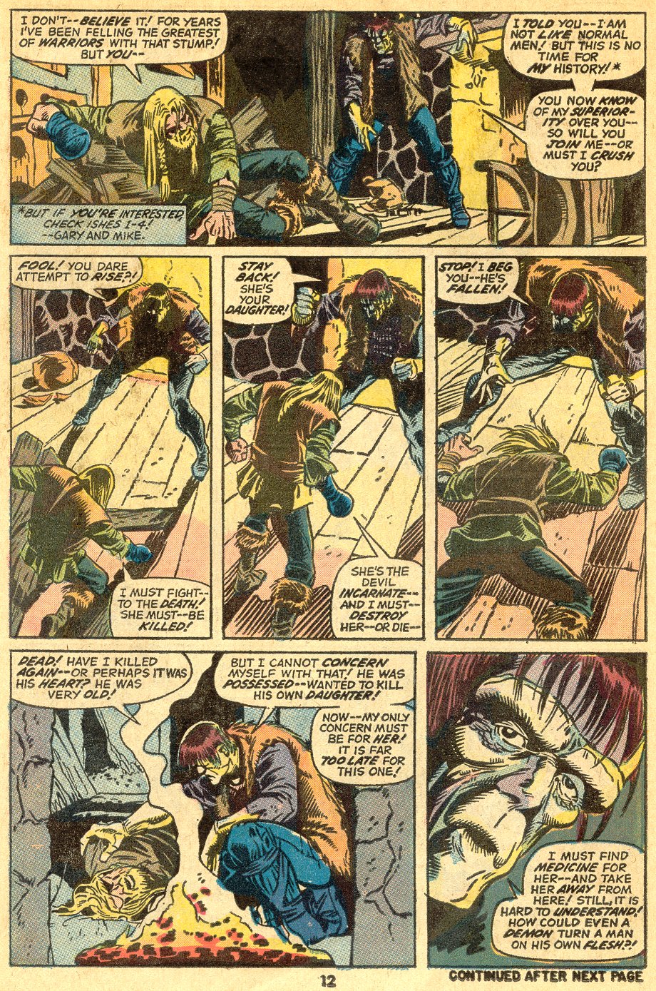Read online Frankenstein (1973) comic -  Issue #5 - 10