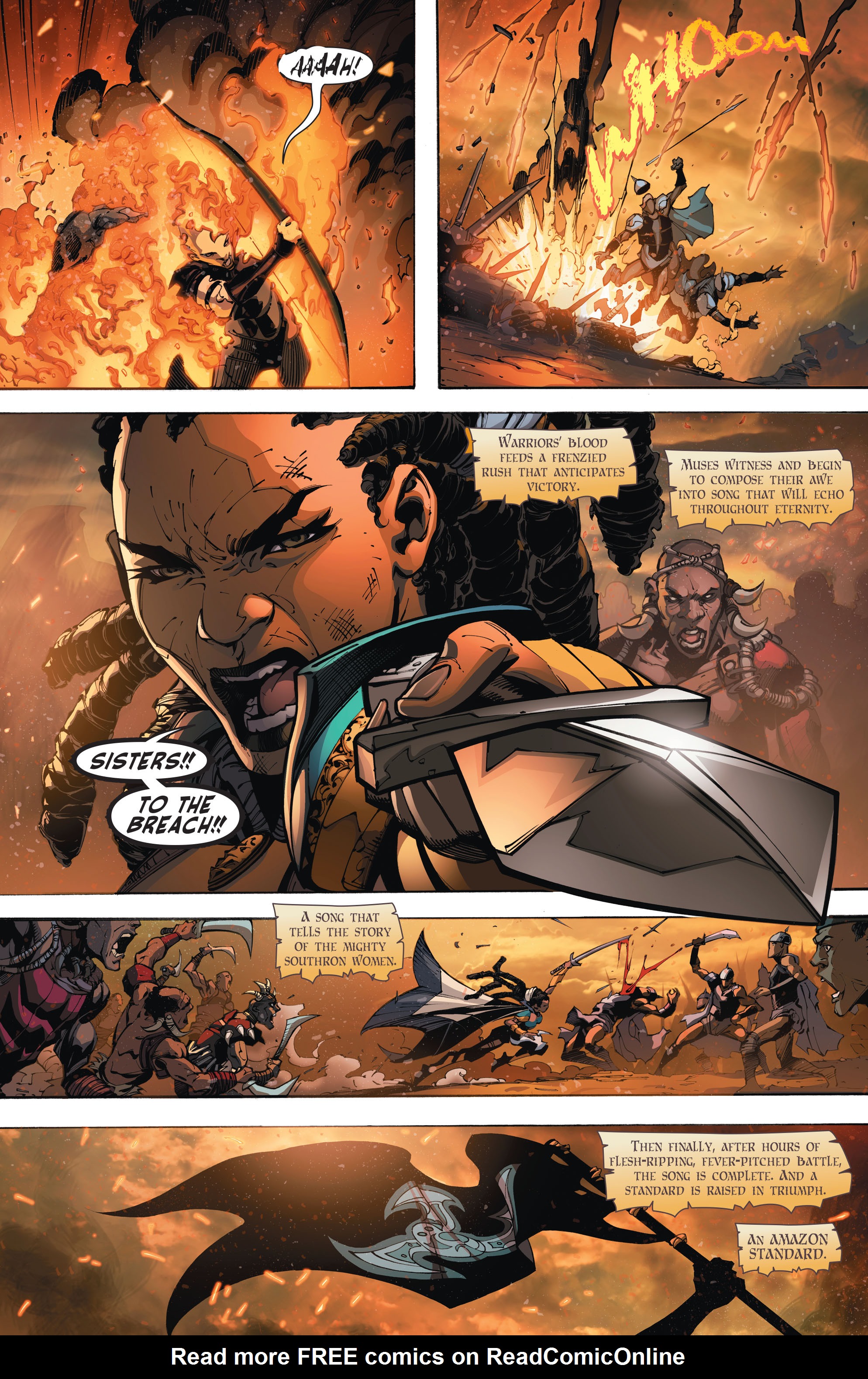Read online The Odyssey of the Amazons comic -  Issue #1 - 8