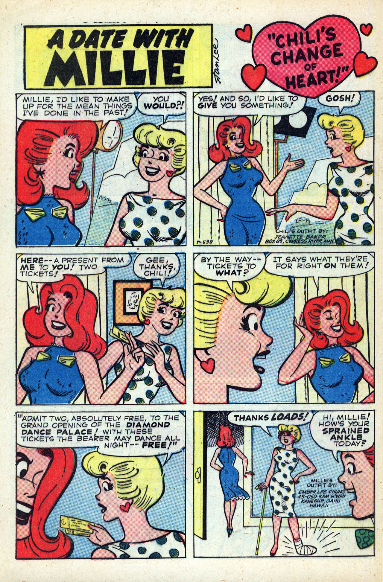 Read online A Date with Millie (1959) comic -  Issue #3 - 32
